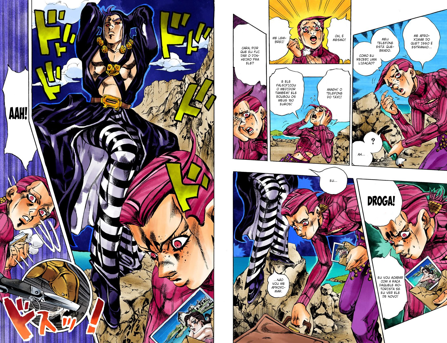 JoJo's Bizarre Adventure, Part 5: Golden Wind - Digital Colored Comics Capítulo 104 Página 3