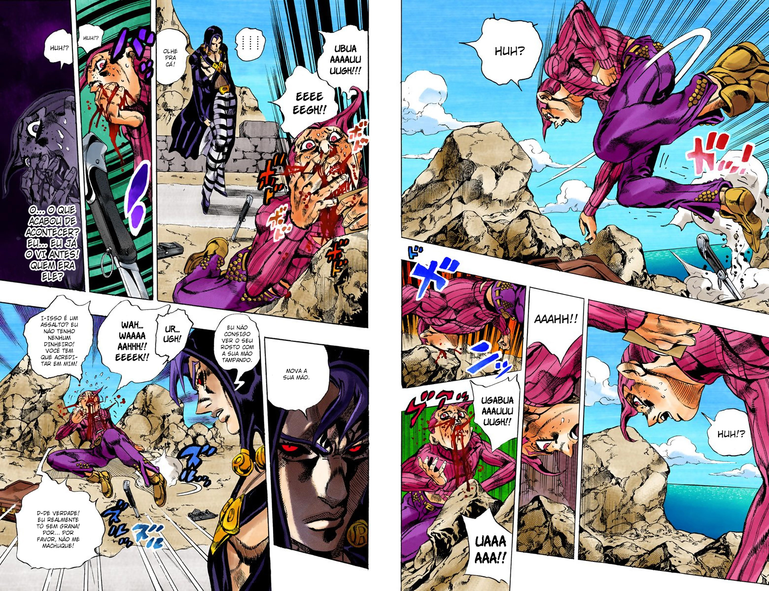 JoJo's Bizarre Adventure, Part 5: Golden Wind - Digital Colored Comics Capítulo 104 Página 4