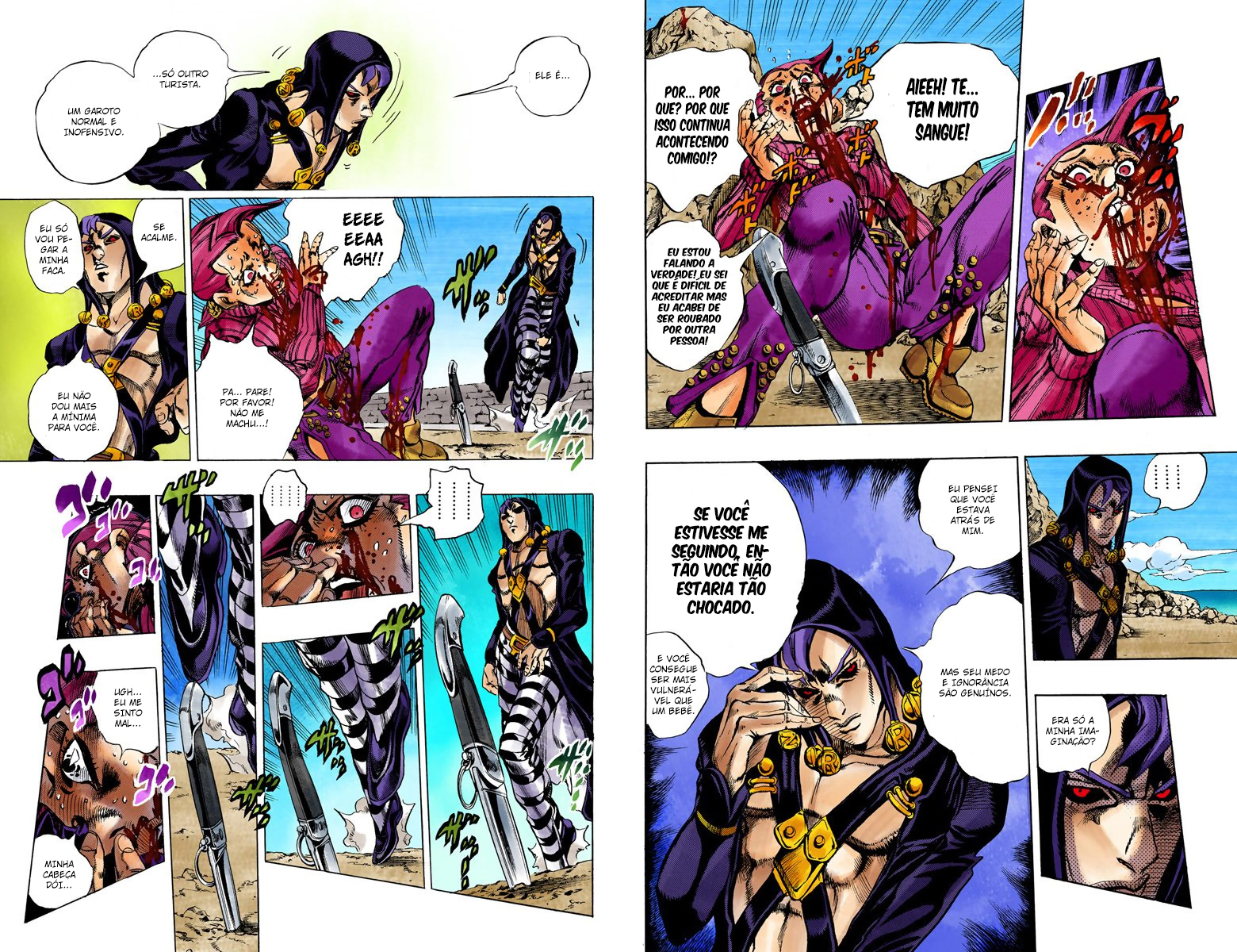 JoJo's Bizarre Adventure, Part 5: Golden Wind - Digital Colored Comics Capítulo 104 Página 5