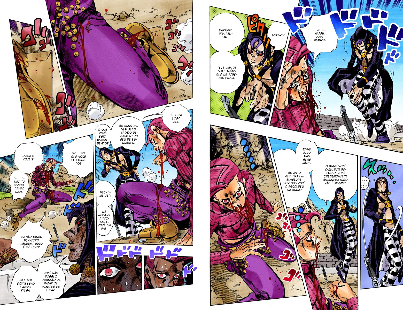 JoJo's Bizarre Adventure, Part 5: Golden Wind - Digital Colored Comics Capítulo 104 Página 6