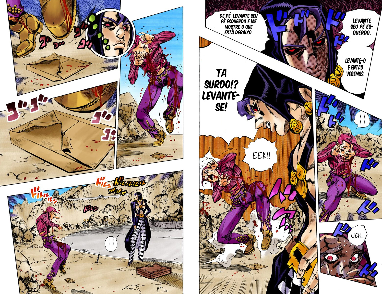 JoJo's Bizarre Adventure, Part 5: Golden Wind - Digital Colored Comics Capítulo 104 Página 7