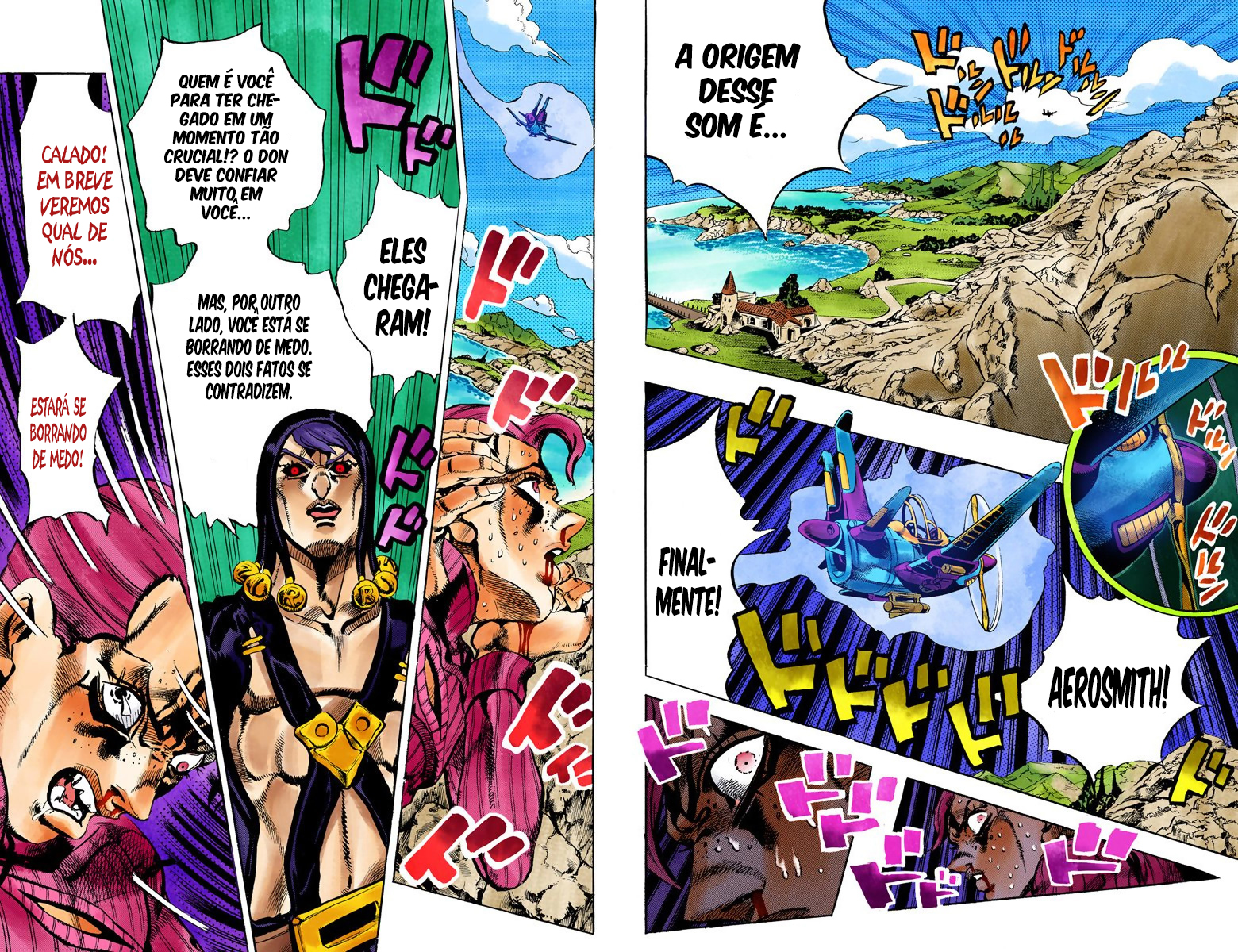 JoJo's Bizarre Adventure, Part 5: Golden Wind - Digital Colored Comics Capítulo 104 Página 9