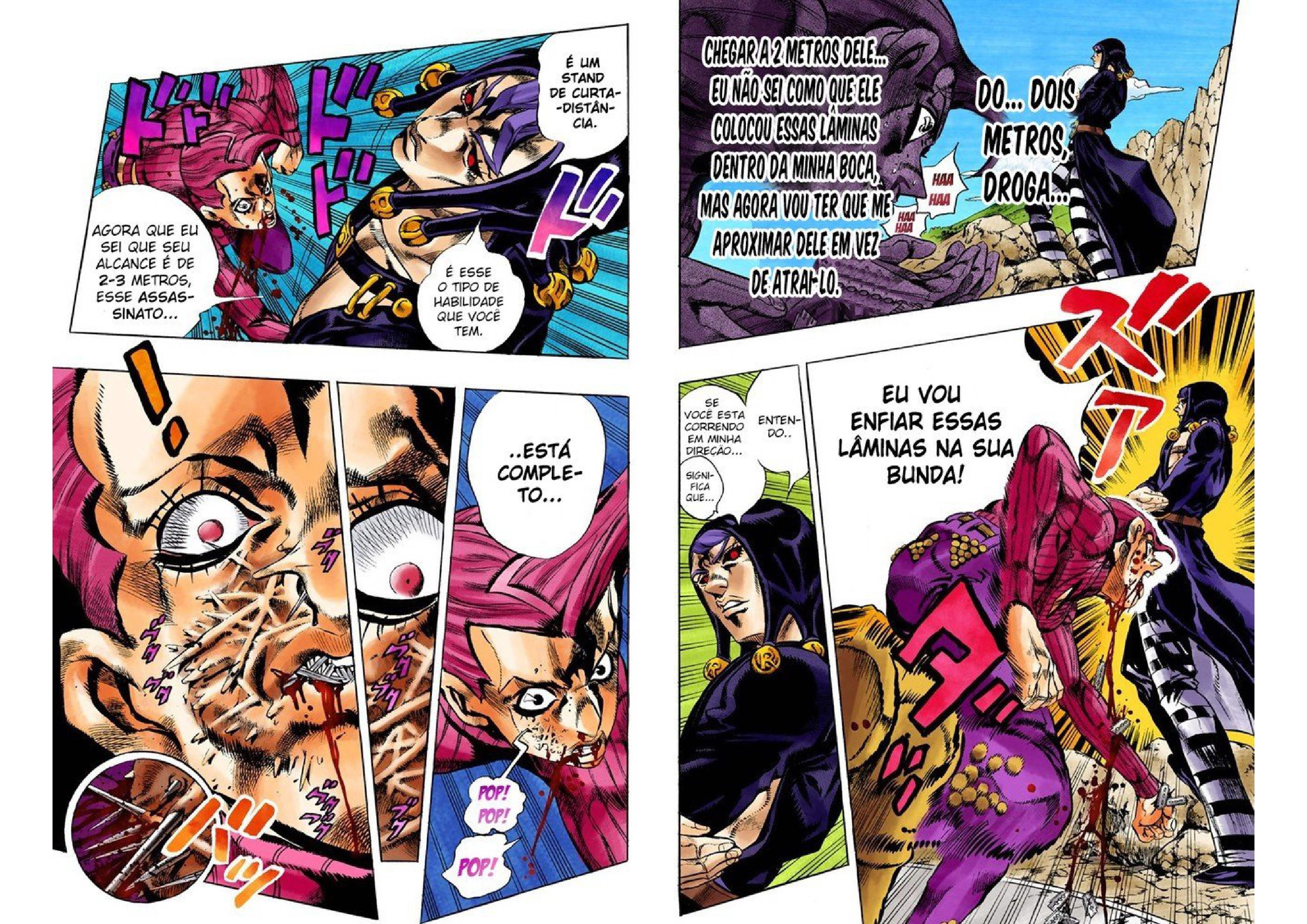 JoJo's Bizarre Adventure, Part 5: Golden Wind - Digital Colored Comics Capítulo 105 Página 3
