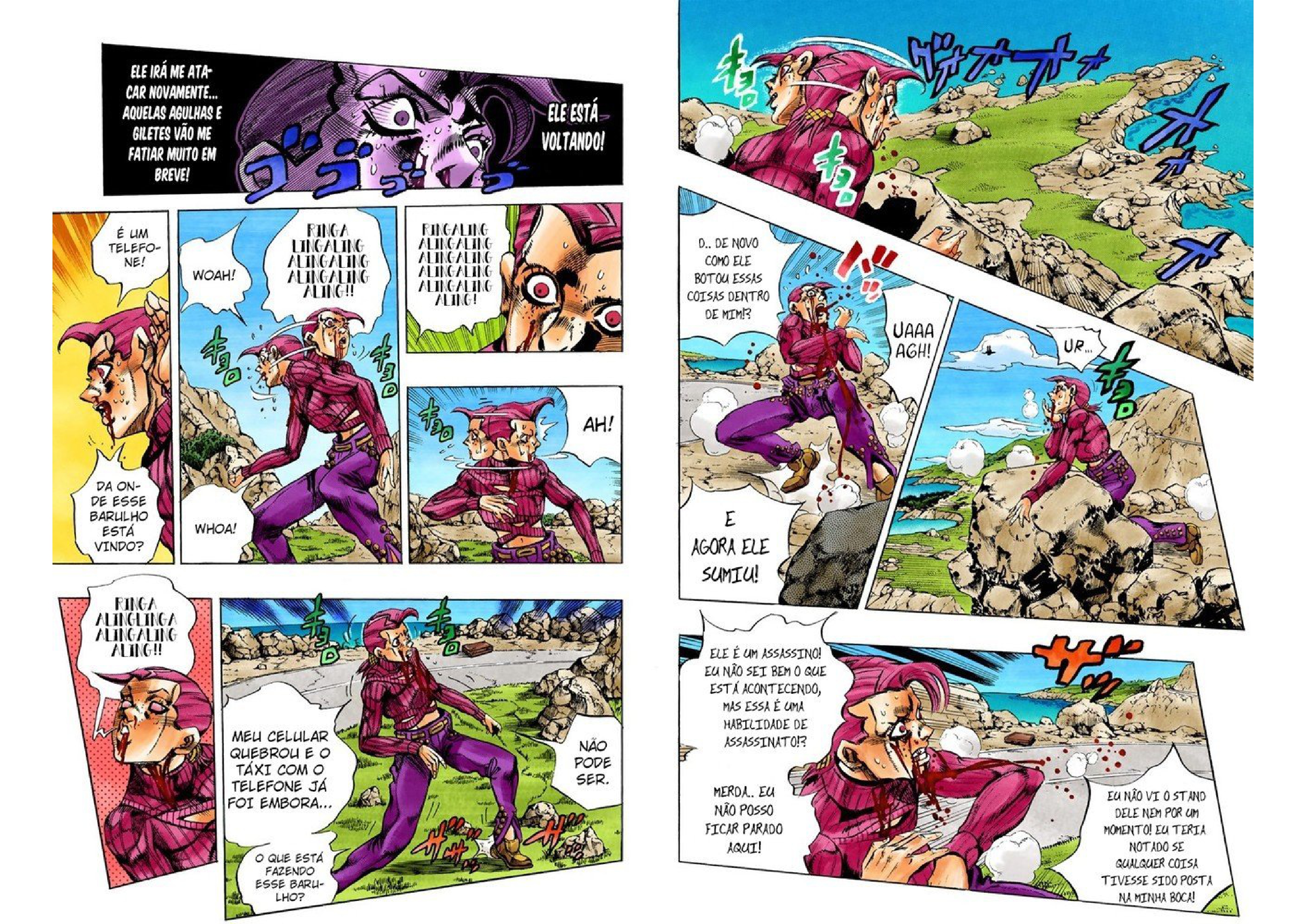 JoJo's Bizarre Adventure, Part 5: Golden Wind - Digital Colored Comics Capítulo 105 Página 5