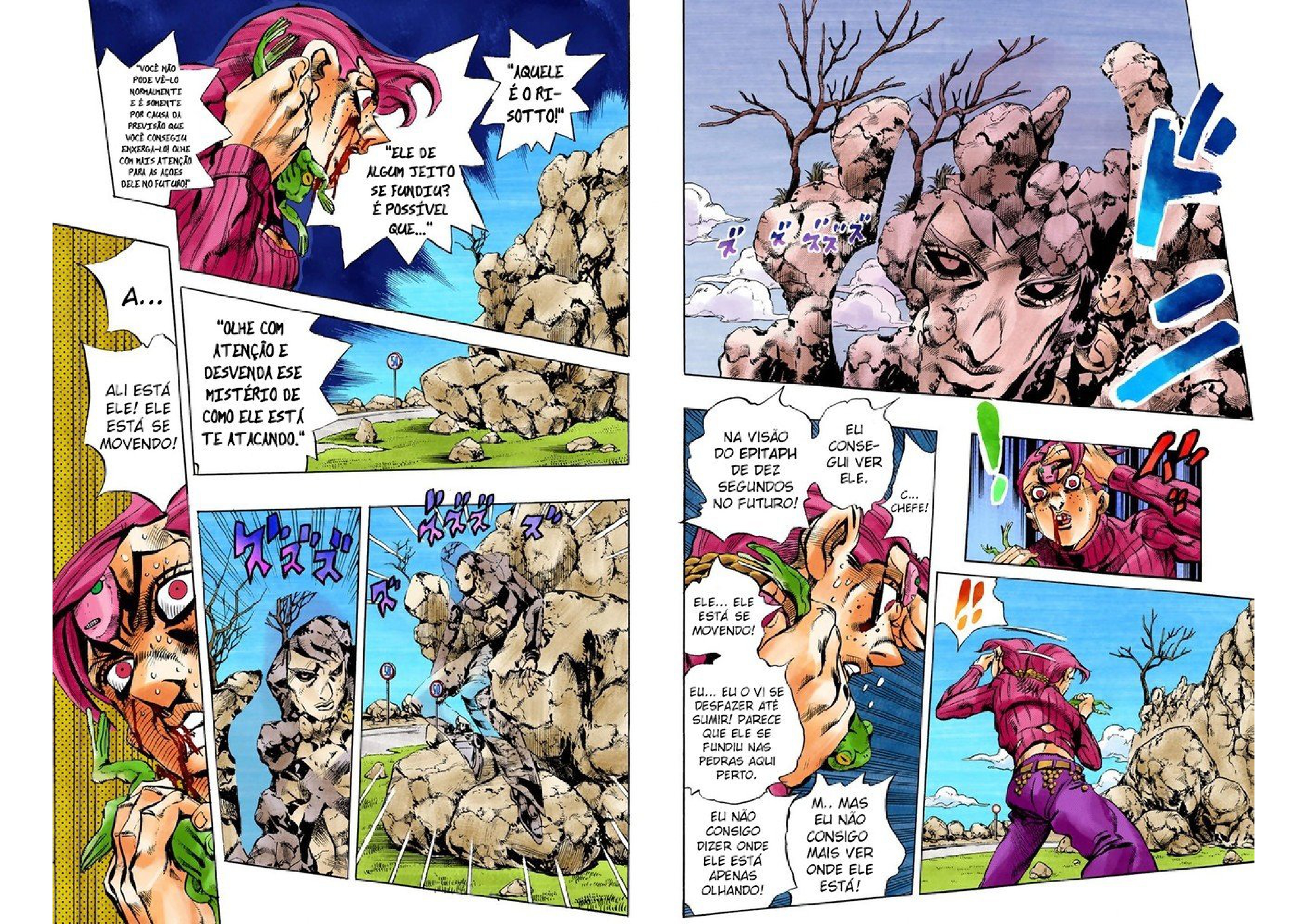 JoJo's Bizarre Adventure, Part 5: Golden Wind - Digital Colored Comics Capítulo 105 Página 9