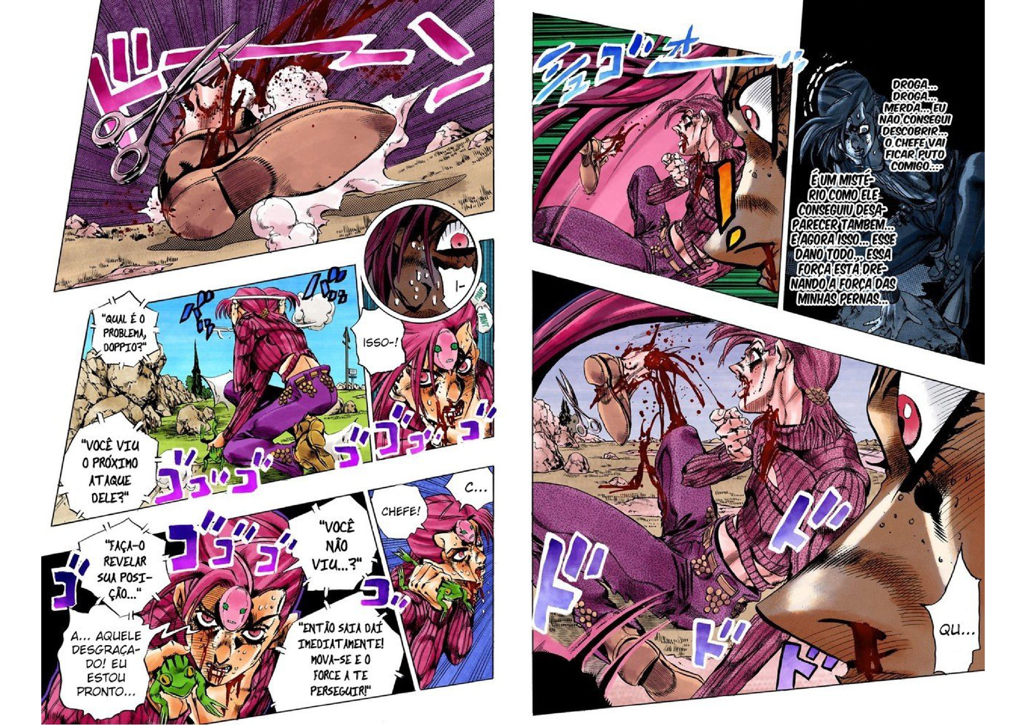 JoJo's Bizarre Adventure, Part 5: Golden Wind - Digital Colored Comics Capítulo 106 Página 7
