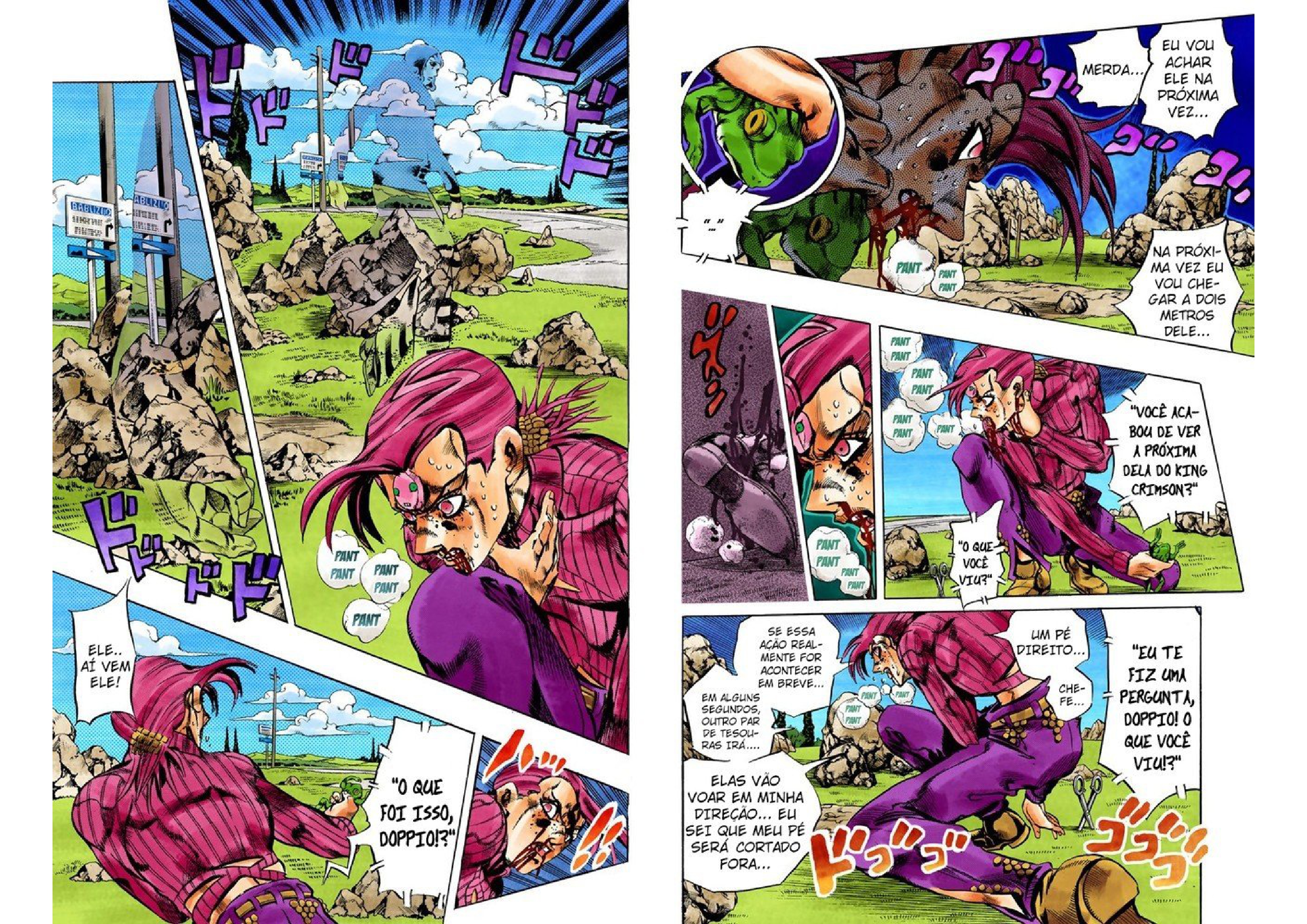 JoJo's Bizarre Adventure, Part 5: Golden Wind - Digital Colored Comics Capítulo 106 Página 8