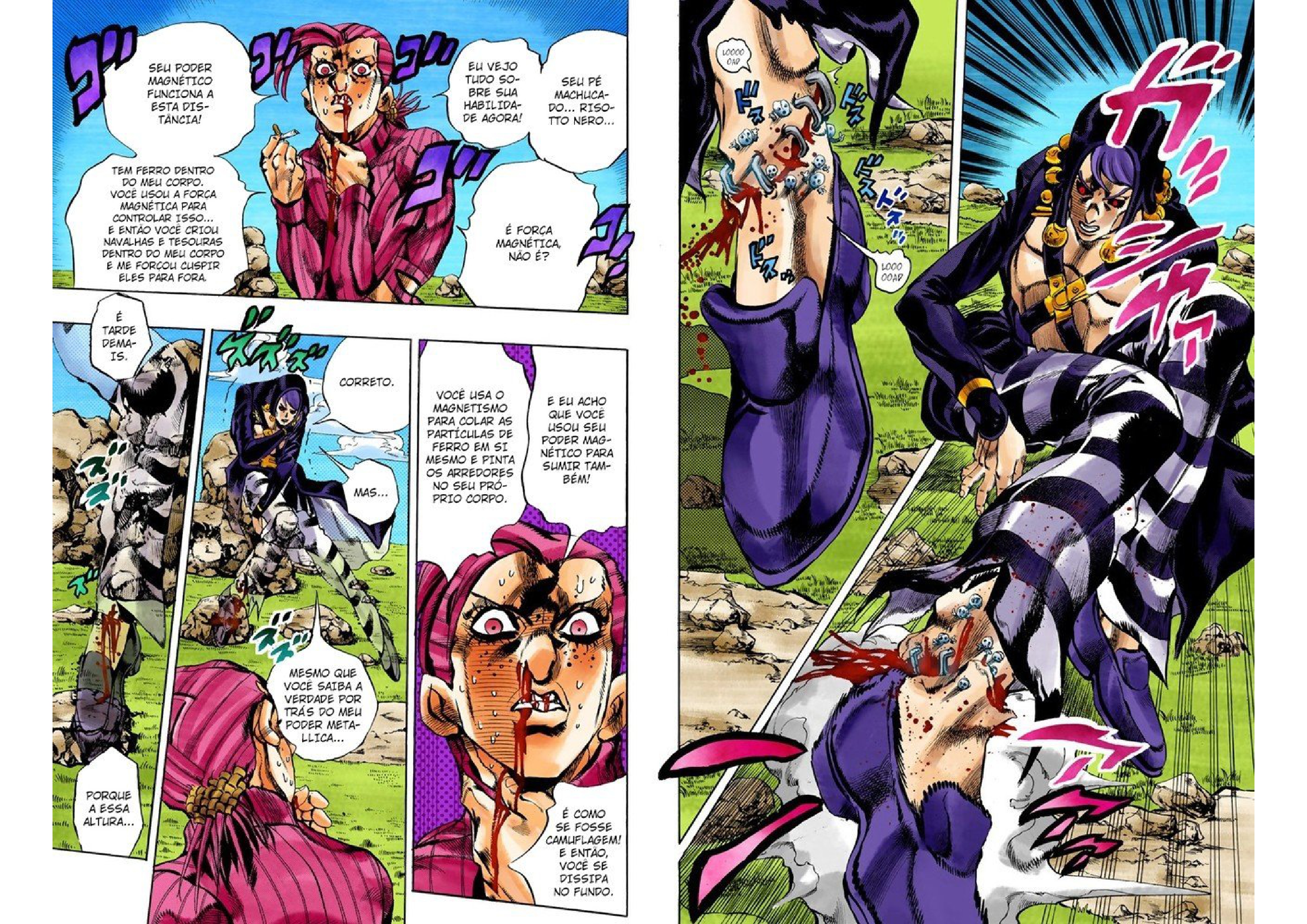 JoJo's Bizarre Adventure, Part 5: Golden Wind - Digital Colored Comics Capítulo 107 Página 5