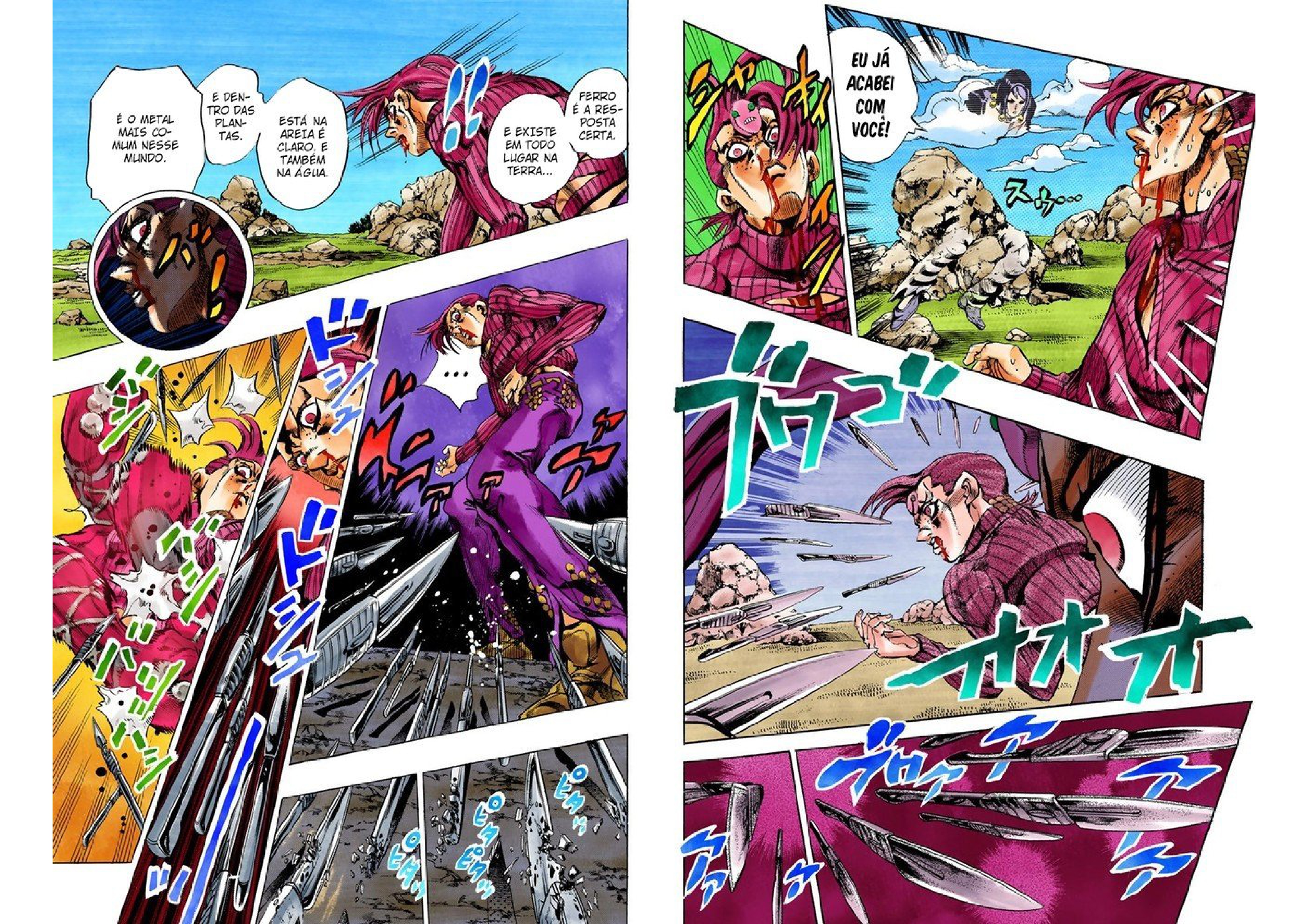 JoJo's Bizarre Adventure, Part 5: Golden Wind - Digital Colored Comics Capítulo 107 Página 6