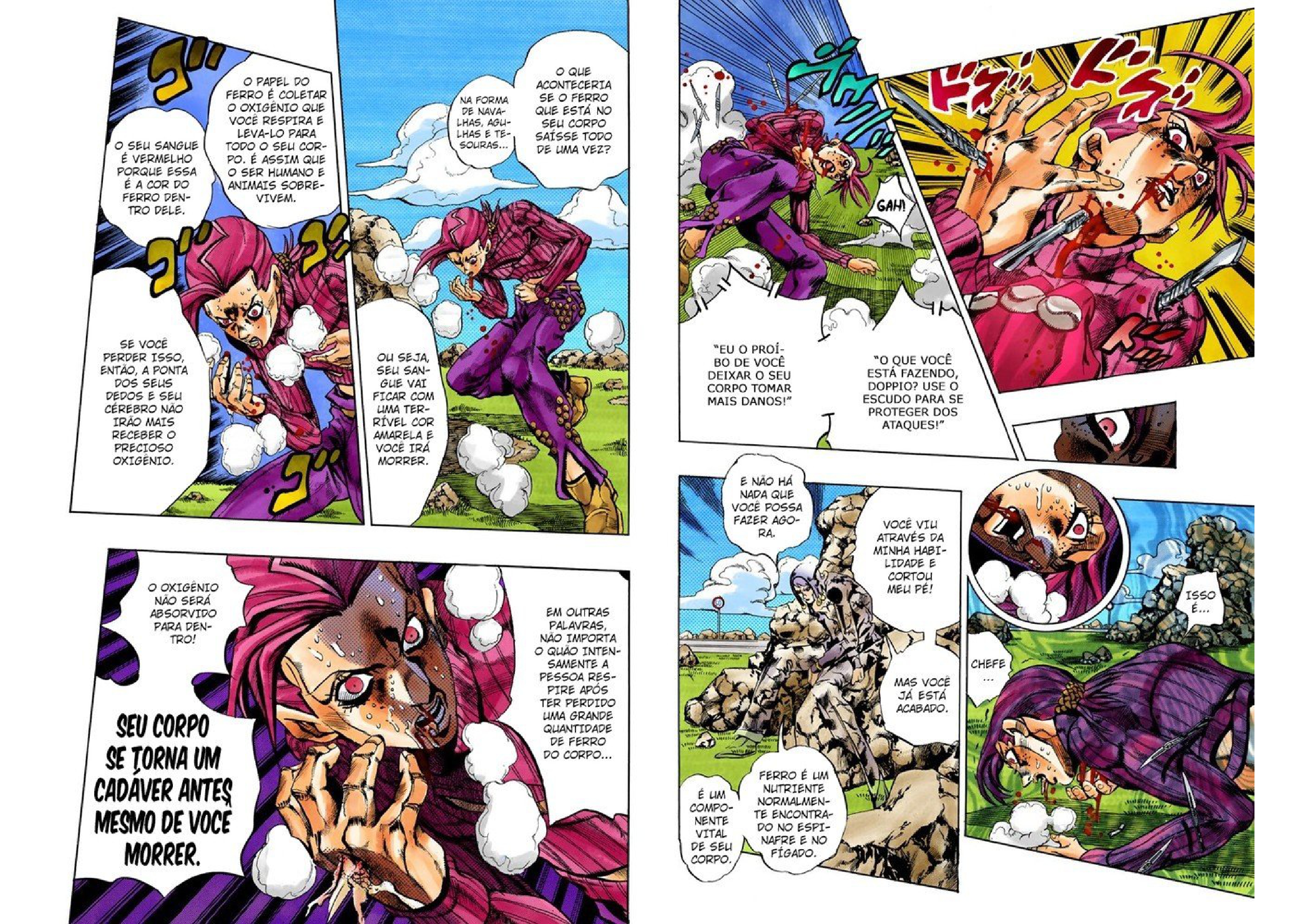 JoJo's Bizarre Adventure, Part 5: Golden Wind - Digital Colored Comics Capítulo 107 Página 7