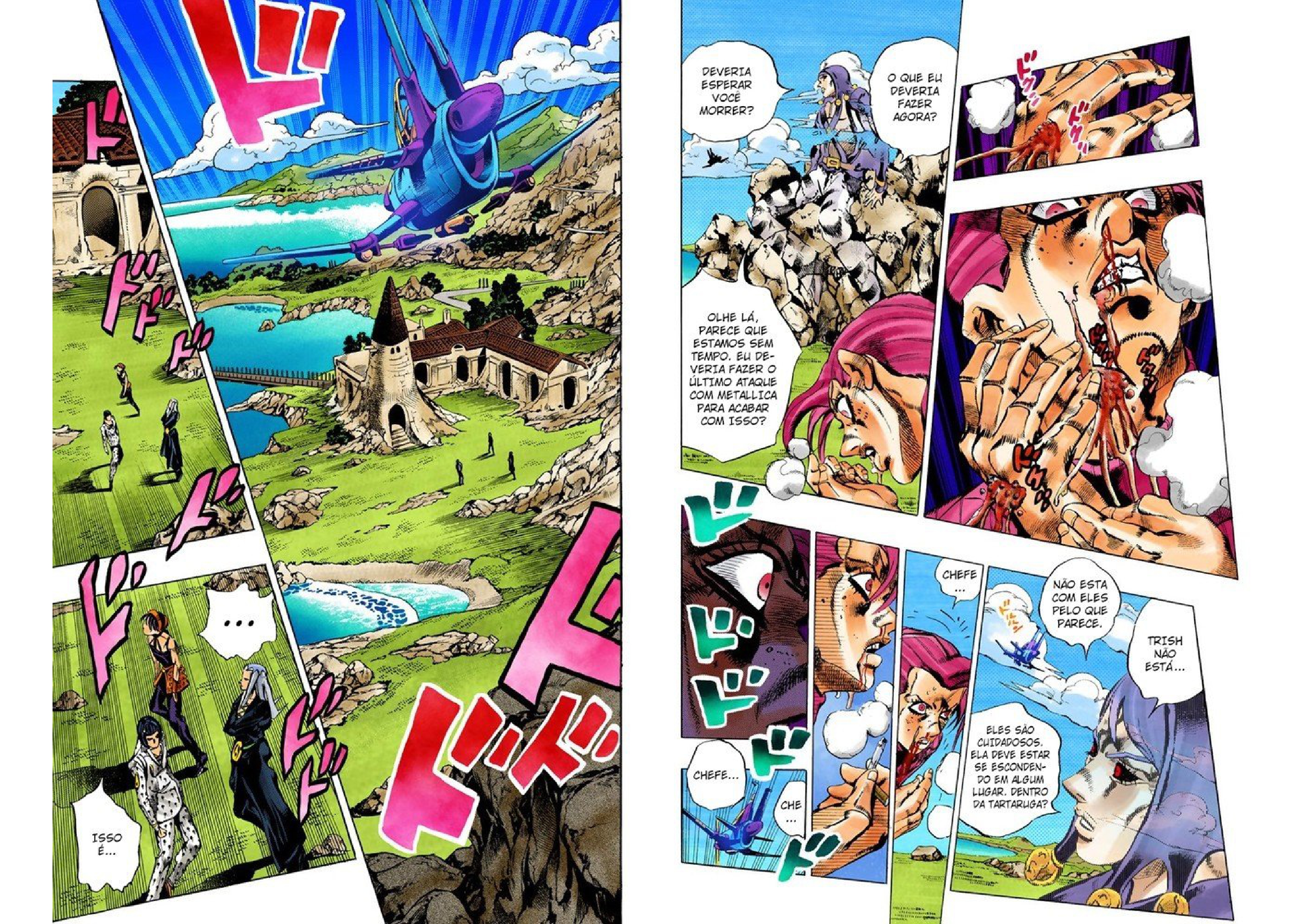 JoJo's Bizarre Adventure, Part 5: Golden Wind - Digital Colored Comics Capítulo 107 Página 8
