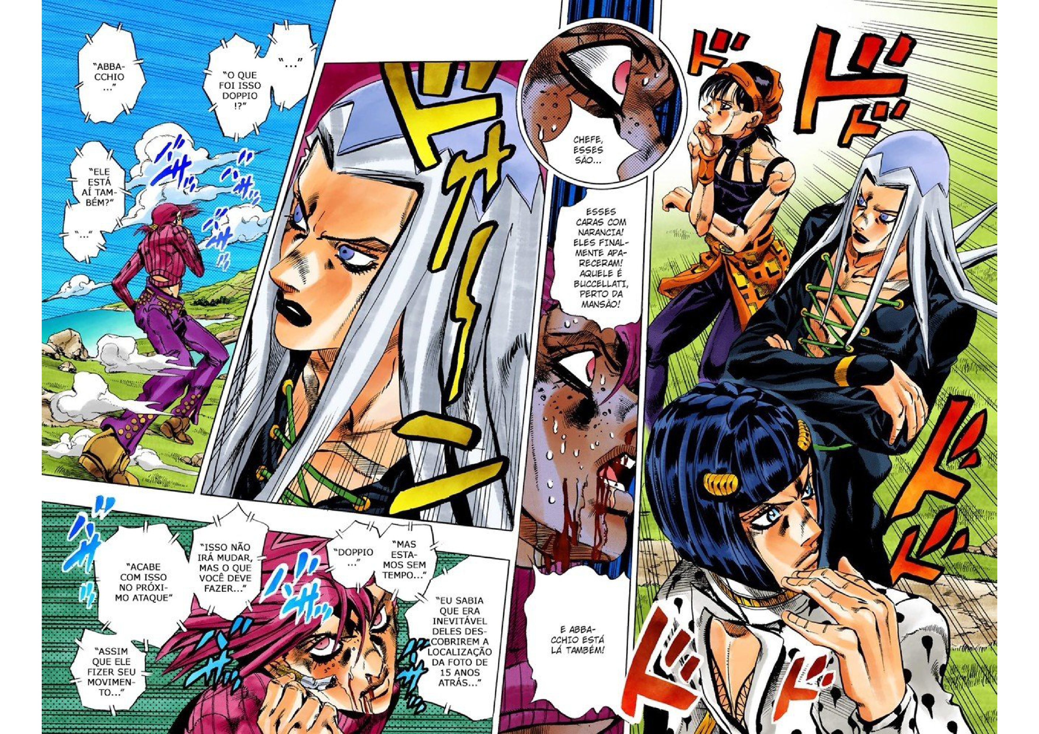 JoJo's Bizarre Adventure, Part 5: Golden Wind - Digital Colored Comics Capítulo 107 Página 9