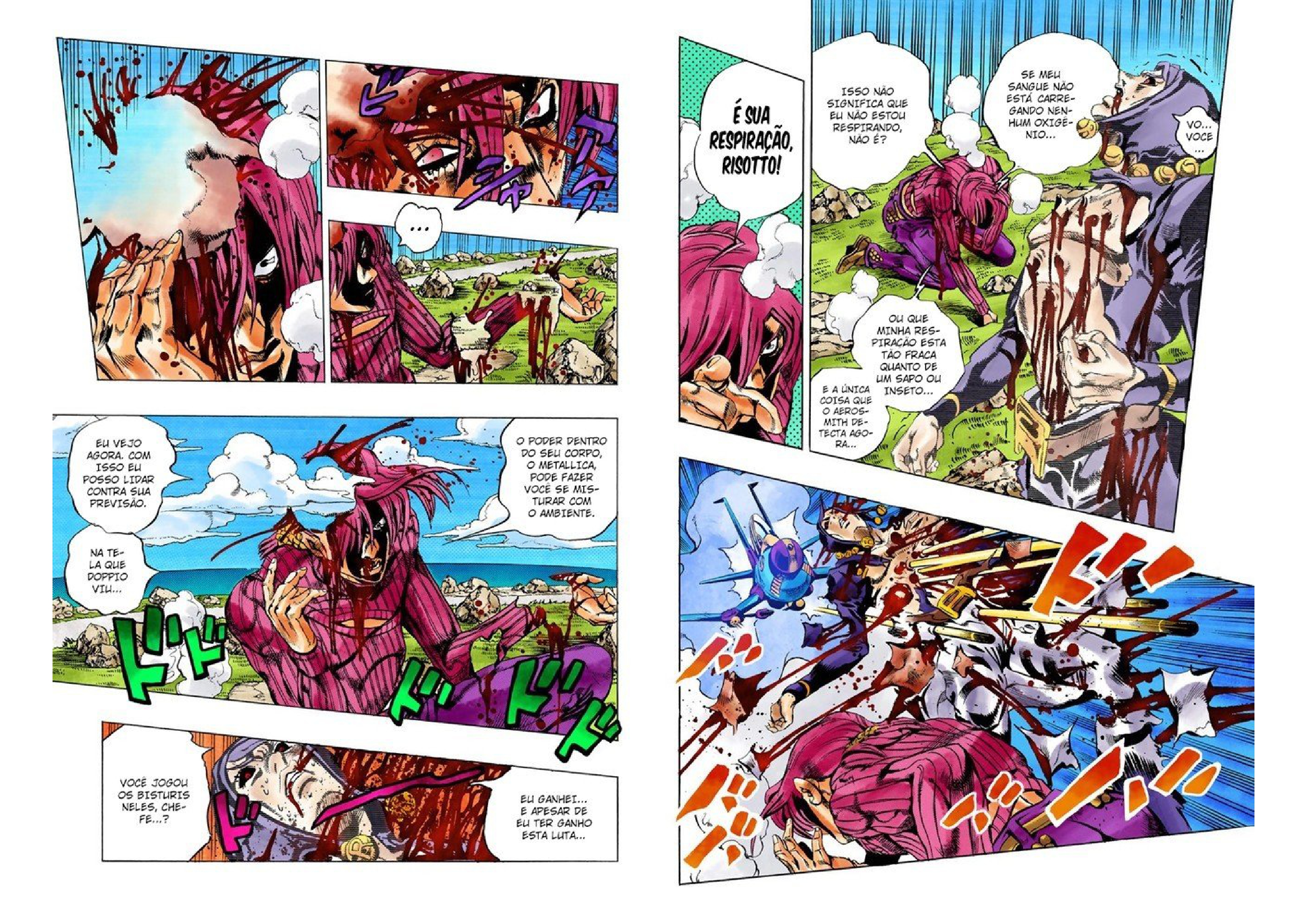 JoJo's Bizarre Adventure, Part 5: Golden Wind - Digital Colored Comics Capítulo 108 Página 10