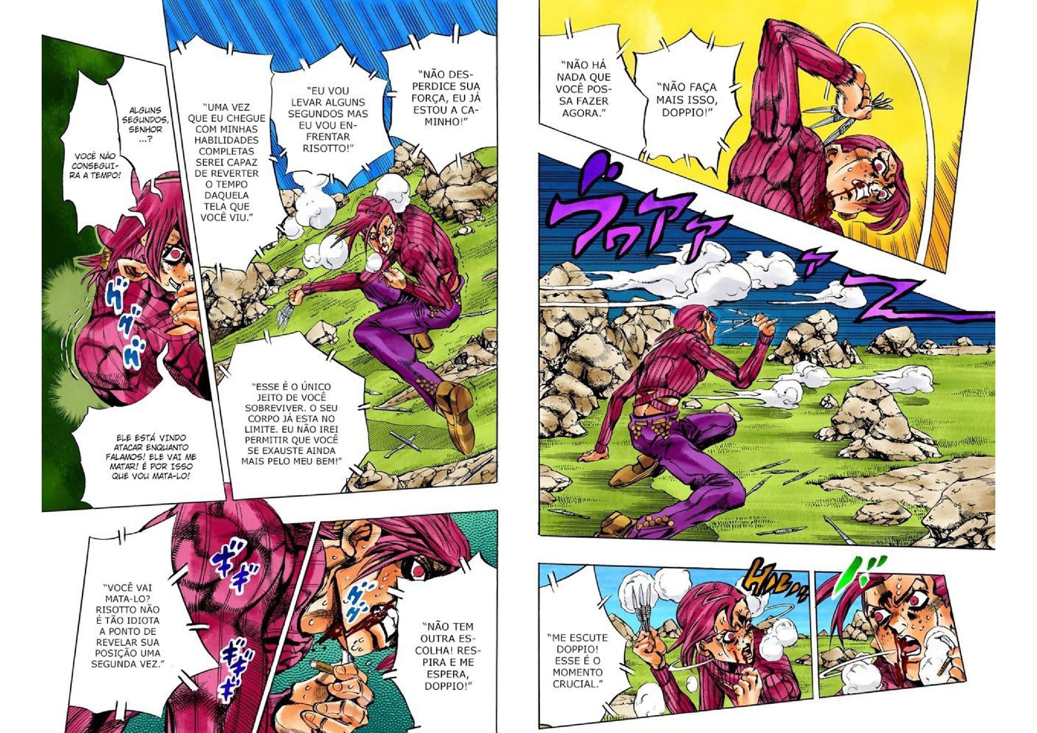 JoJo's Bizarre Adventure, Part 5: Golden Wind - Digital Colored Comics Capítulo 108 Página 3