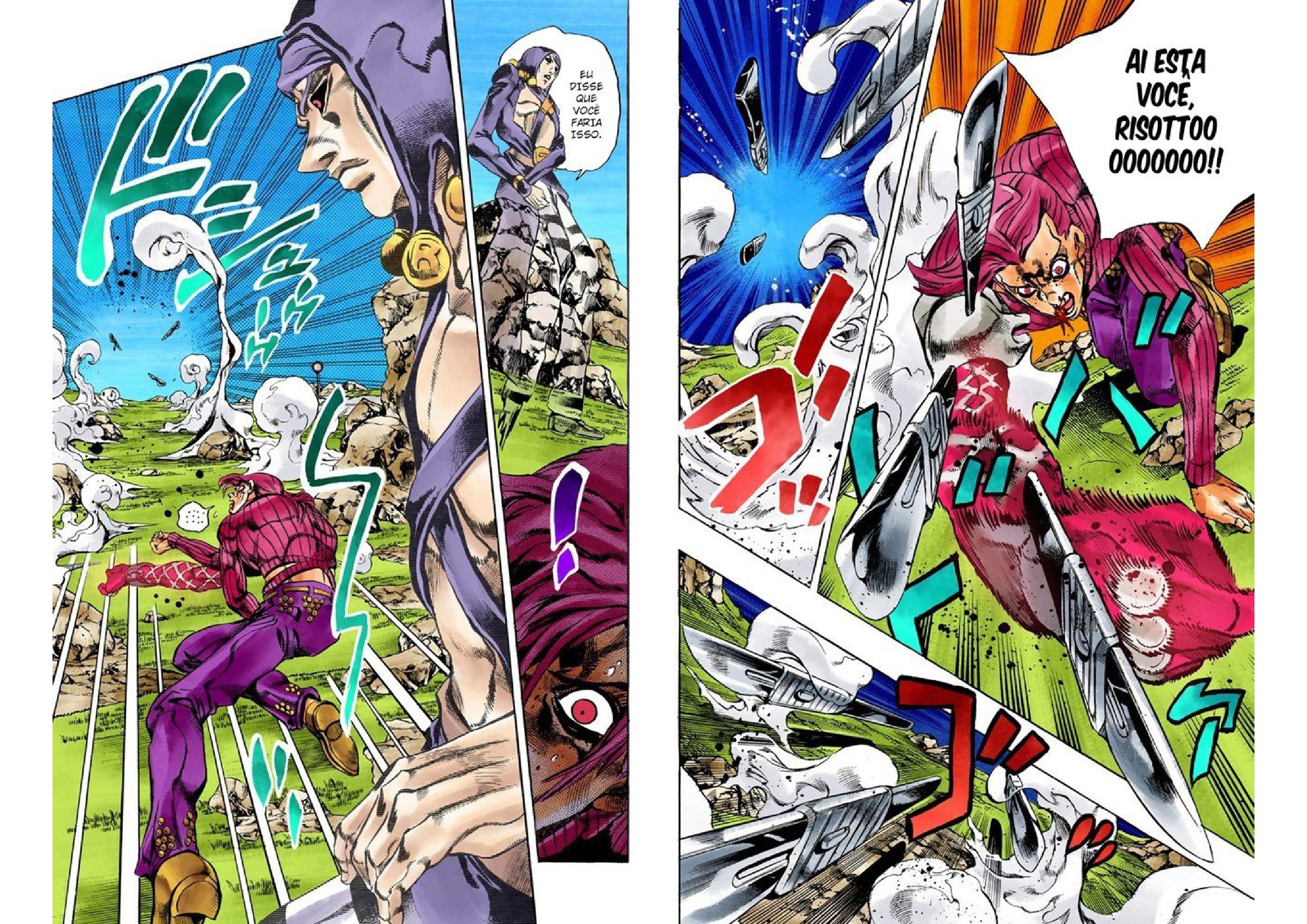 JoJo's Bizarre Adventure, Part 5: Golden Wind - Digital Colored Comics Capítulo 108 Página 5
