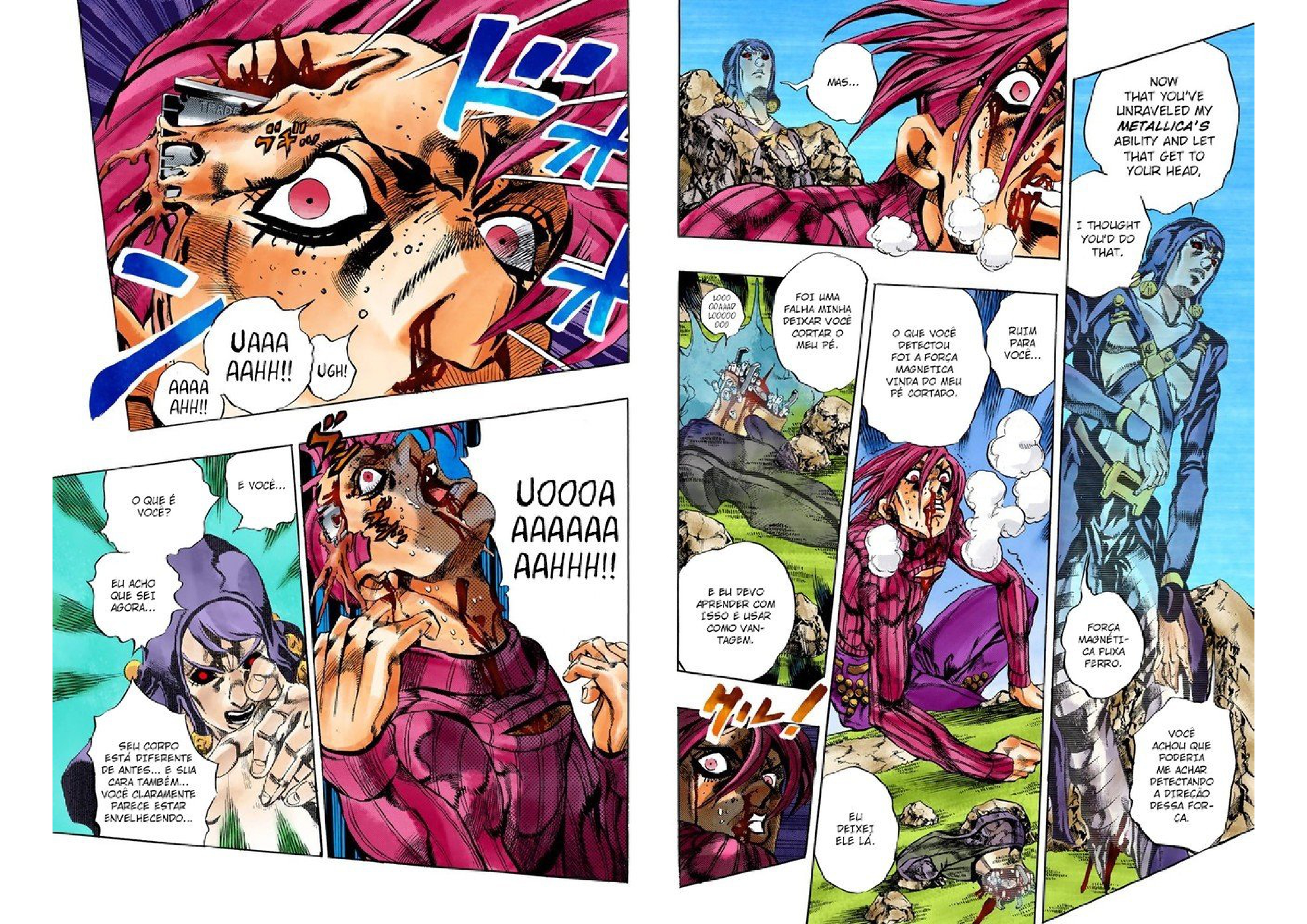 JoJo's Bizarre Adventure, Part 5: Golden Wind - Digital Colored Comics Capítulo 108 Página 6