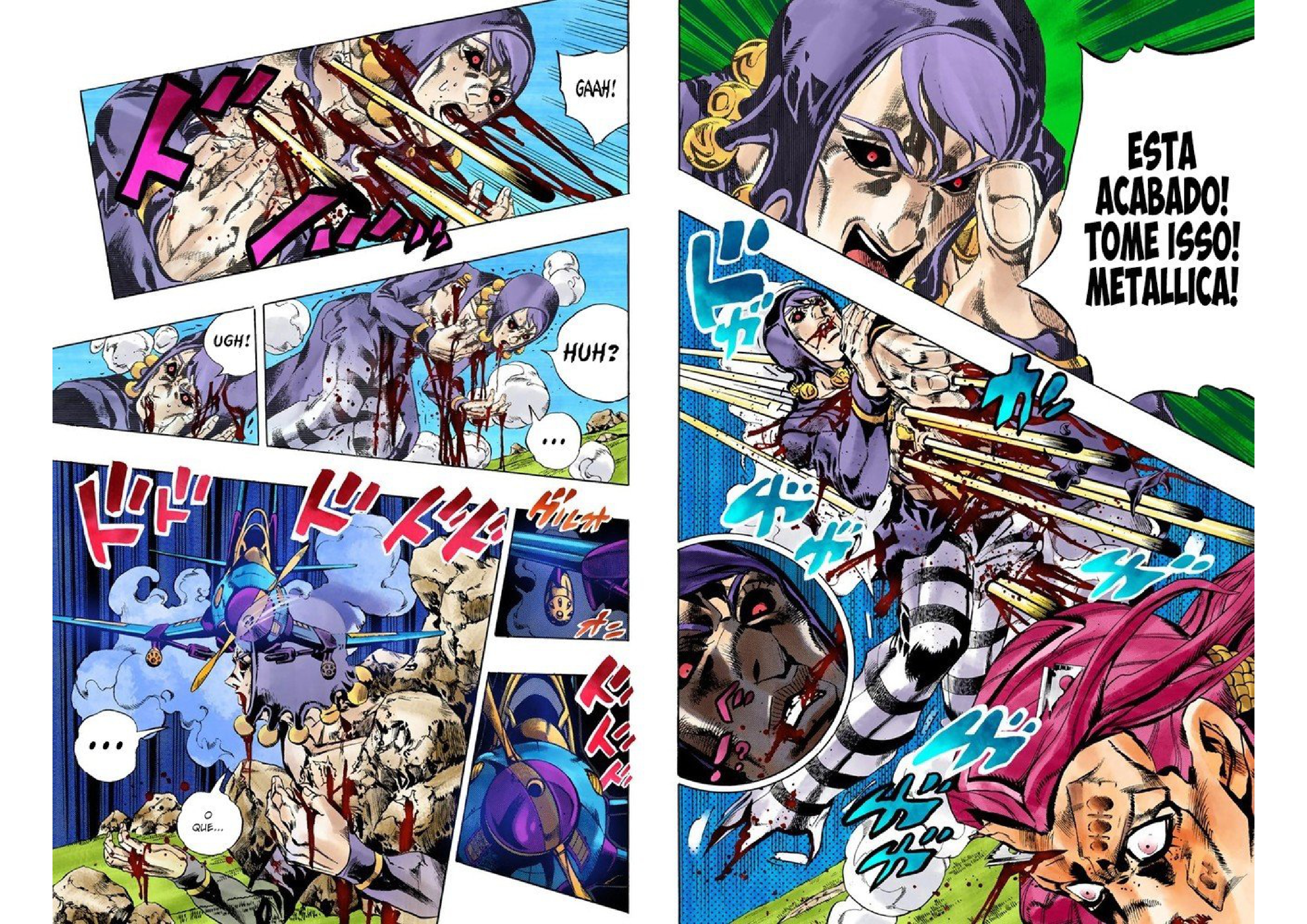 JoJo's Bizarre Adventure, Part 5: Golden Wind - Digital Colored Comics Capítulo 108 Página 8