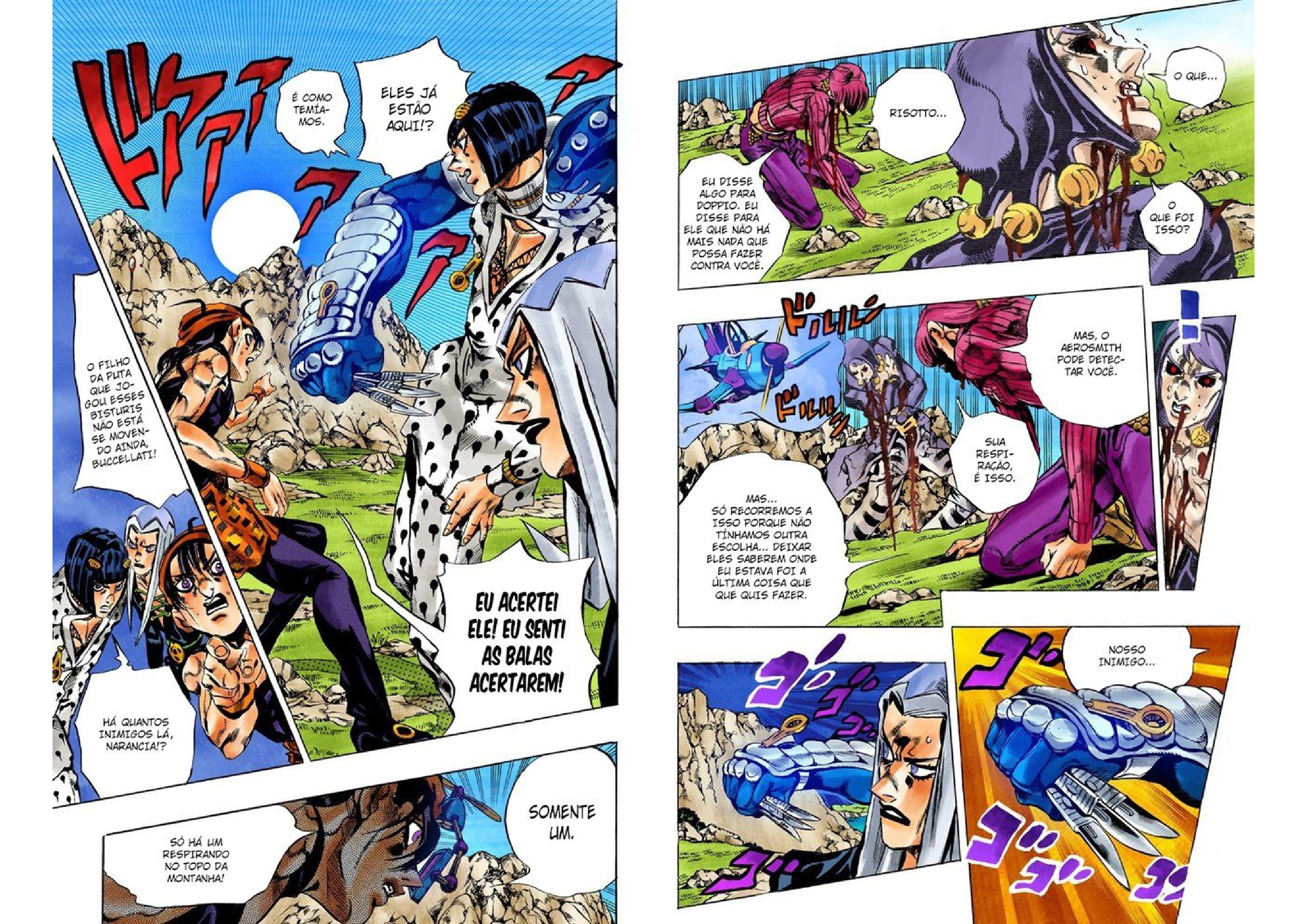JoJo's Bizarre Adventure, Part 5: Golden Wind - Digital Colored Comics Capítulo 108 Página 9