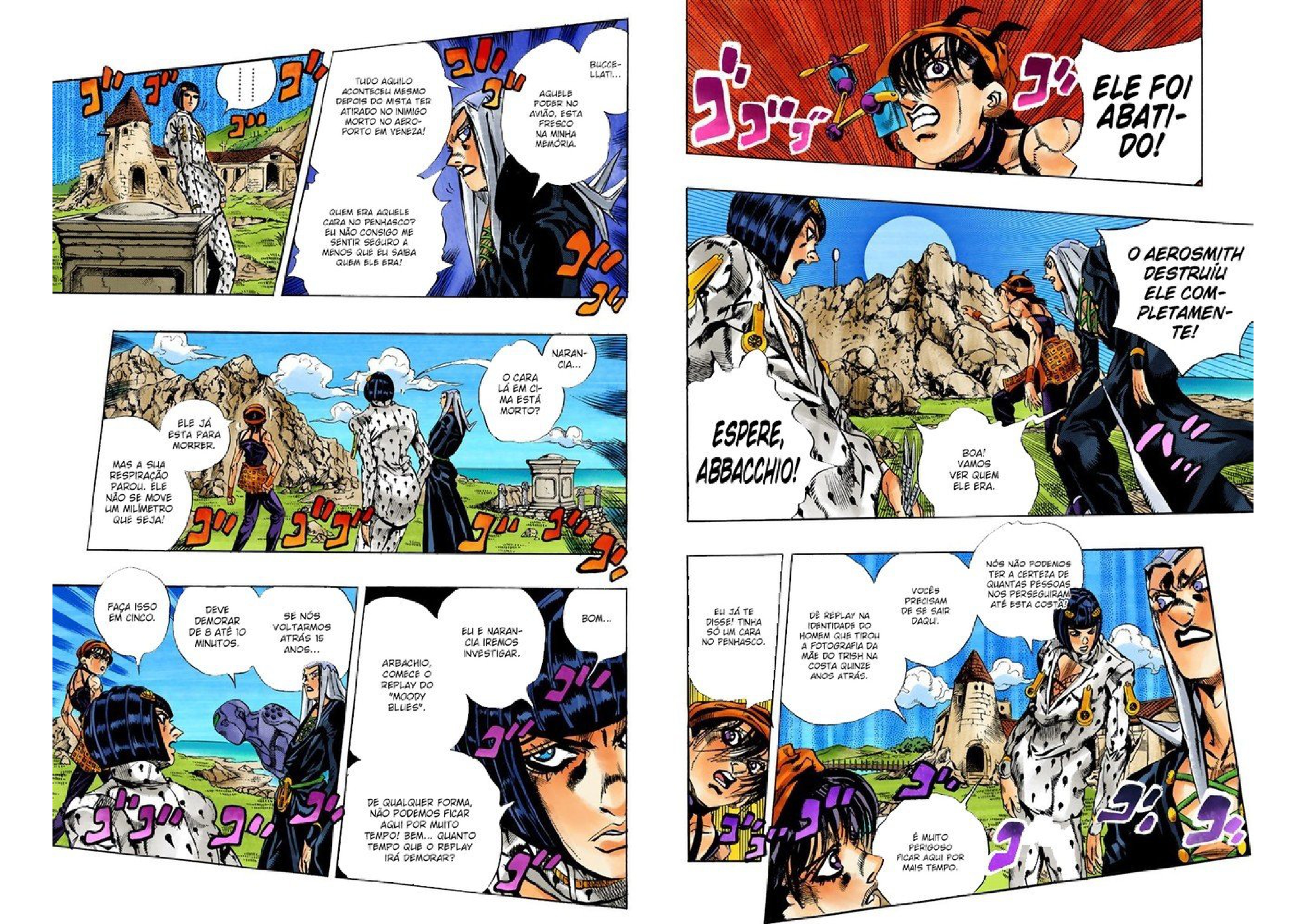 JoJo's Bizarre Adventure, Part 5: Golden Wind - Digital Colored Comics Capítulo 109 Página 2
