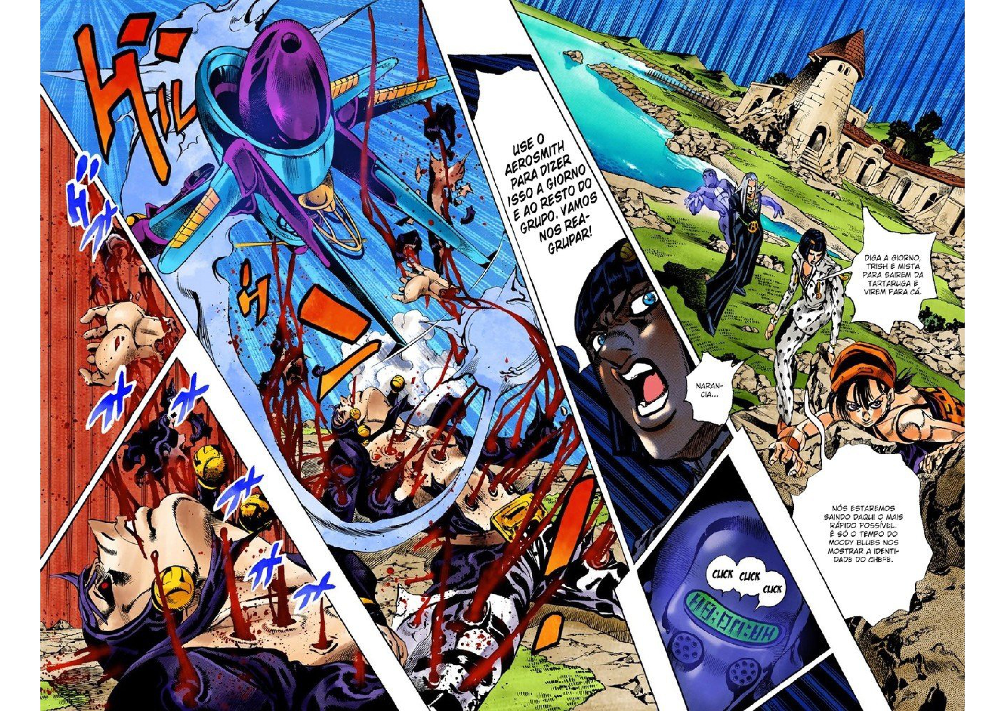 JoJo's Bizarre Adventure, Part 5: Golden Wind - Digital Colored Comics Capítulo 109 Página 3
