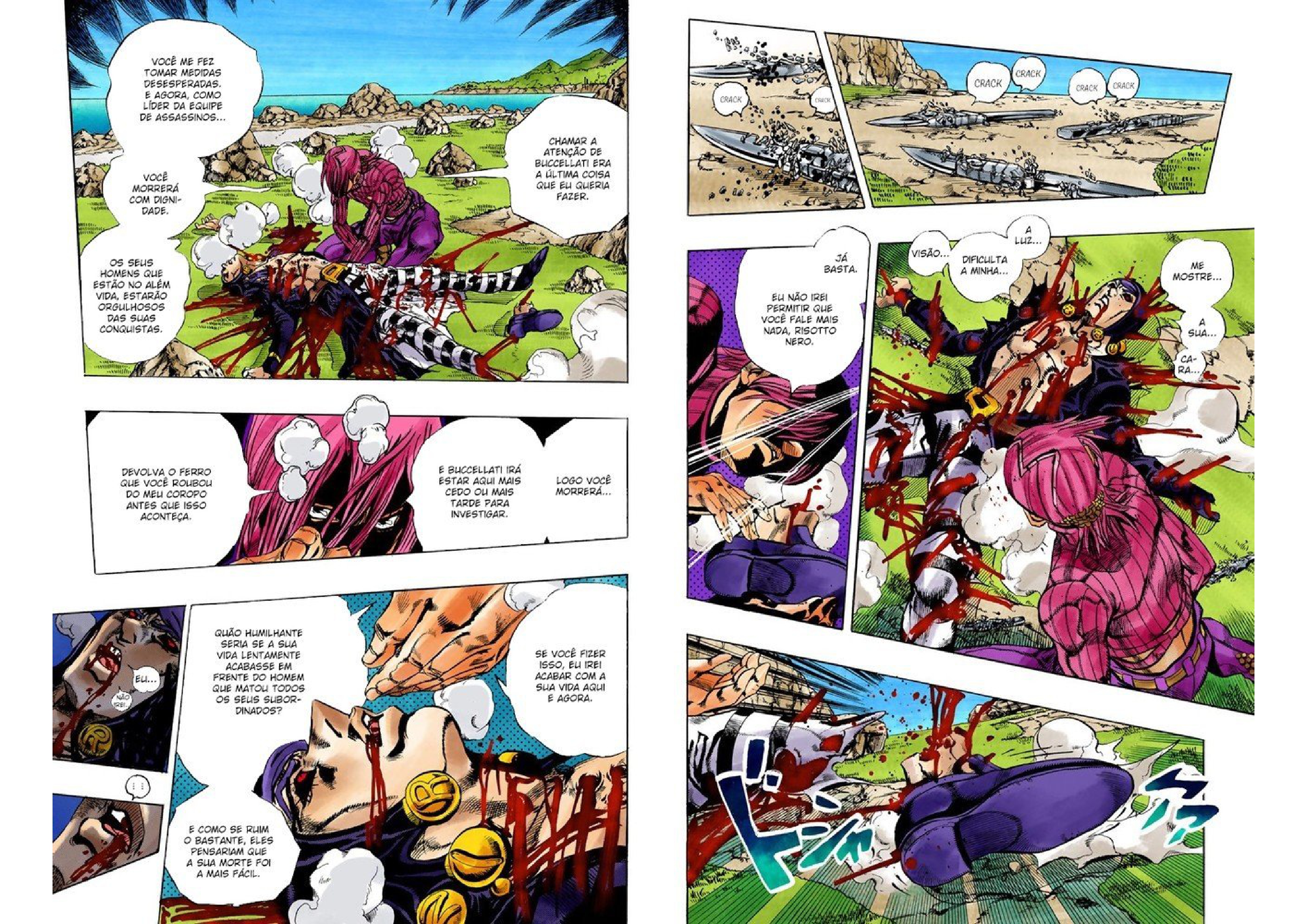 JoJo's Bizarre Adventure, Part 5: Golden Wind - Digital Colored Comics Capítulo 109 Página 5