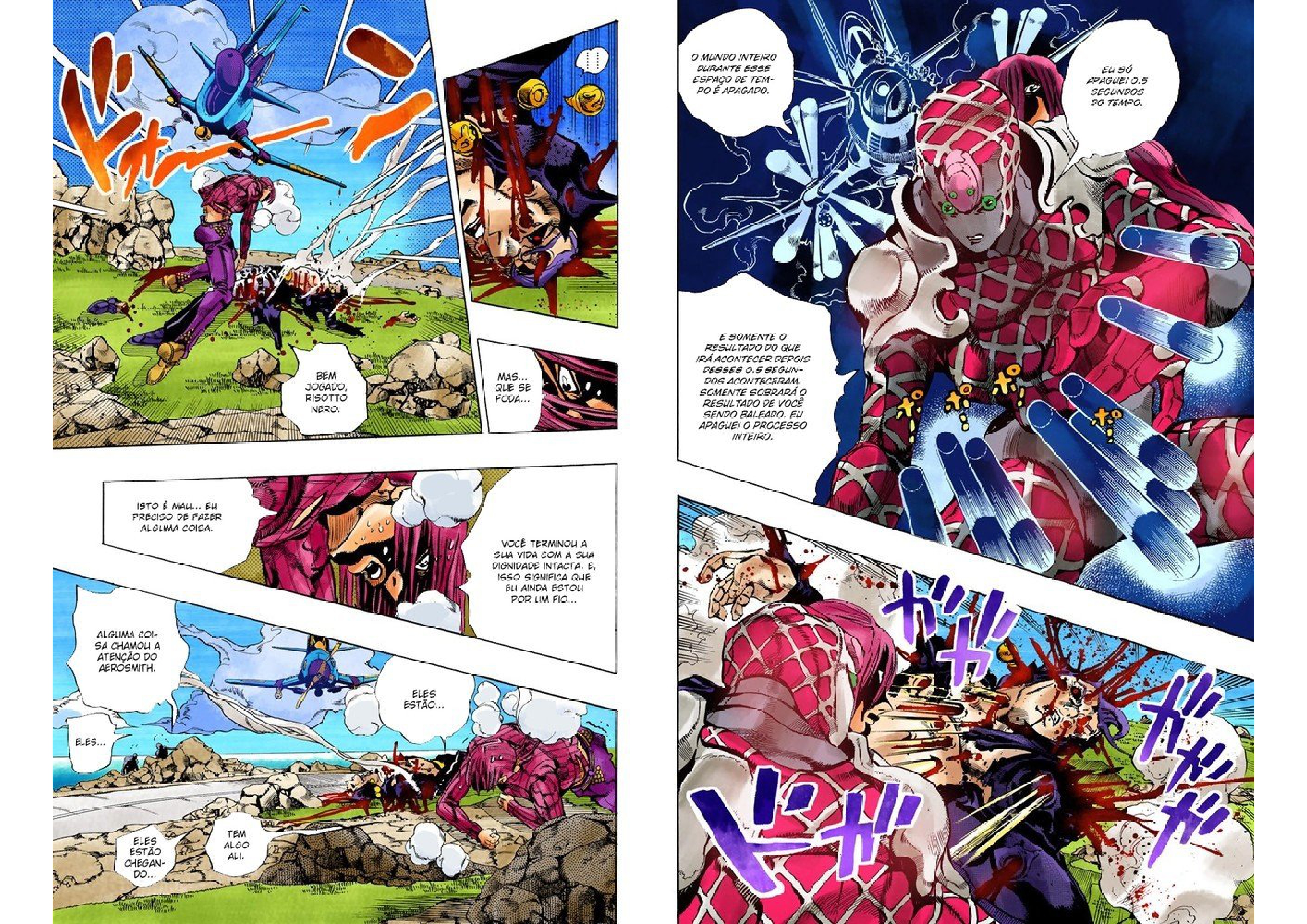 JoJo's Bizarre Adventure, Part 5: Golden Wind - Digital Colored Comics Capítulo 109 Página 8
