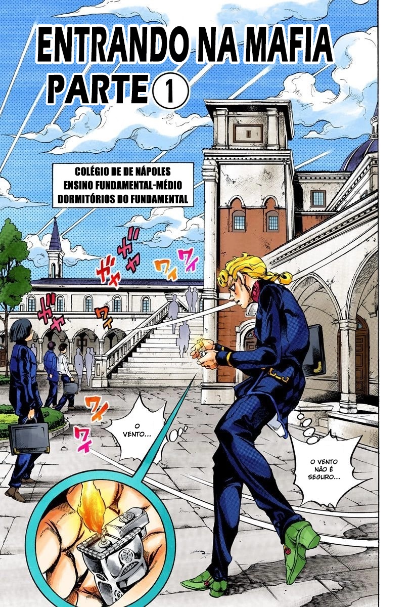 JoJo's Bizarre Adventure, Part 5: Golden Wind - Digital Colored Comics Capítulo 11 Página 1