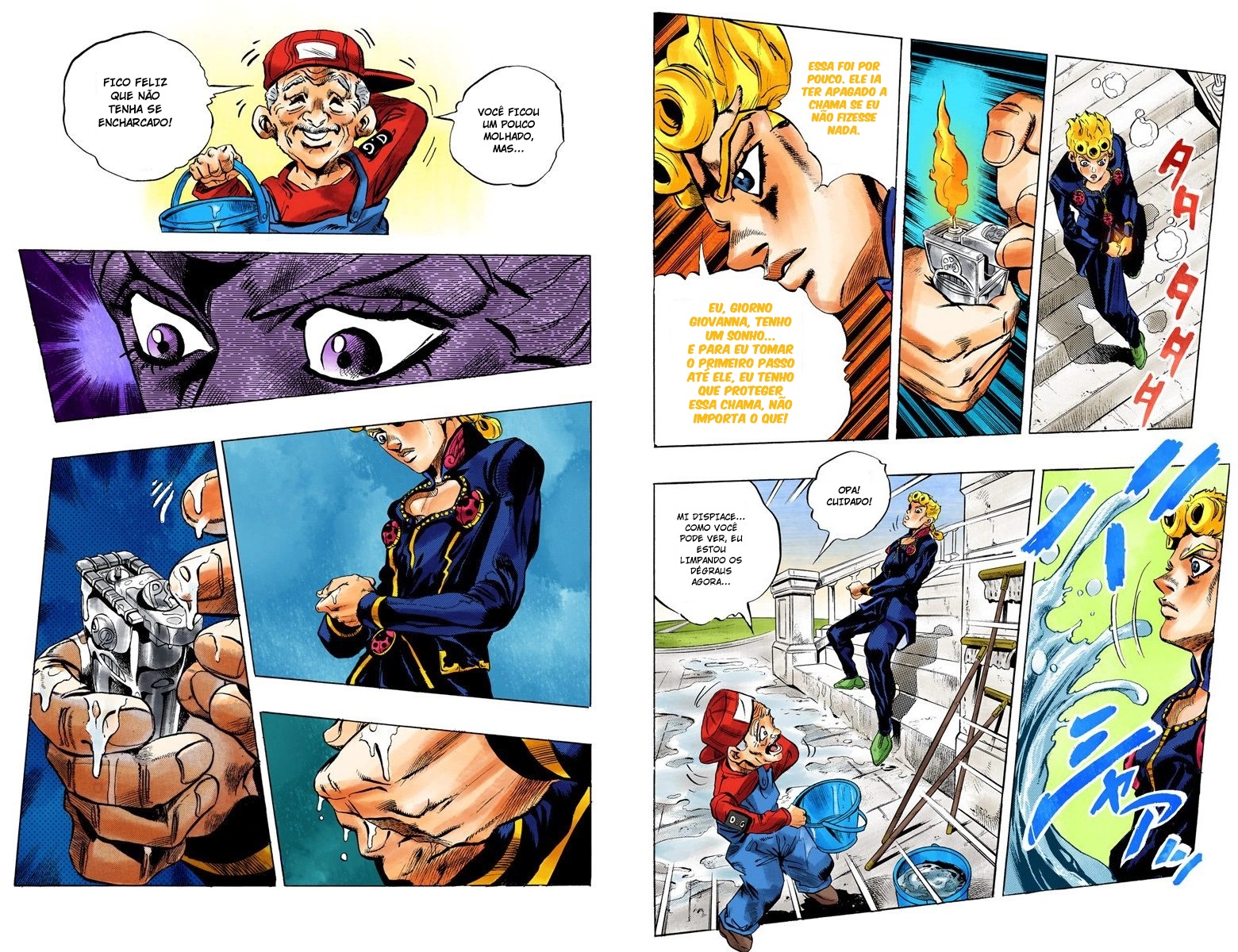 JoJo's Bizarre Adventure, Part 5: Golden Wind - Digital Colored Comics Capítulo 11 Página 10