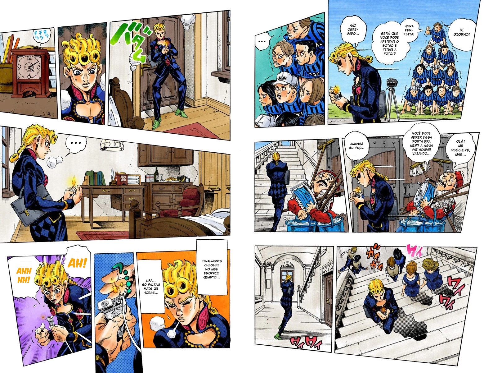 JoJo's Bizarre Adventure, Part 5: Golden Wind - Digital Colored Comics Capítulo 11 Página 2