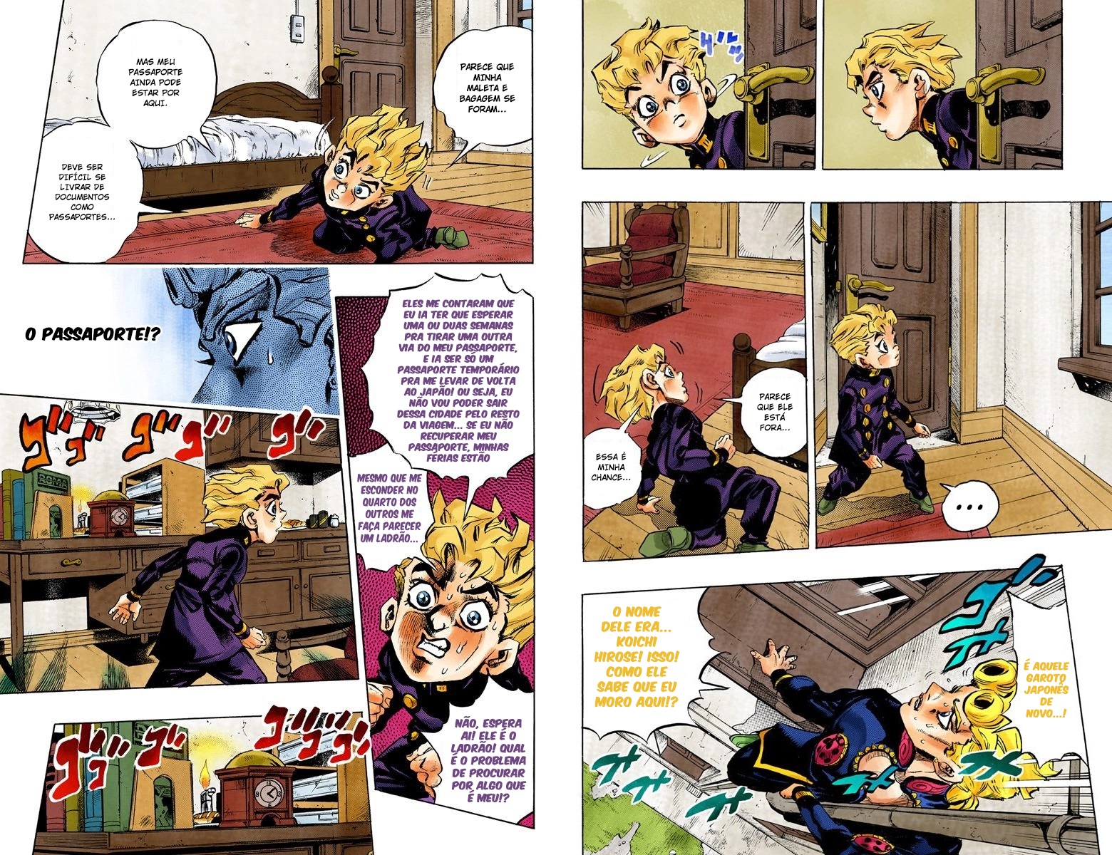 JoJo's Bizarre Adventure, Part 5: Golden Wind - Digital Colored Comics Capítulo 11 Página 5