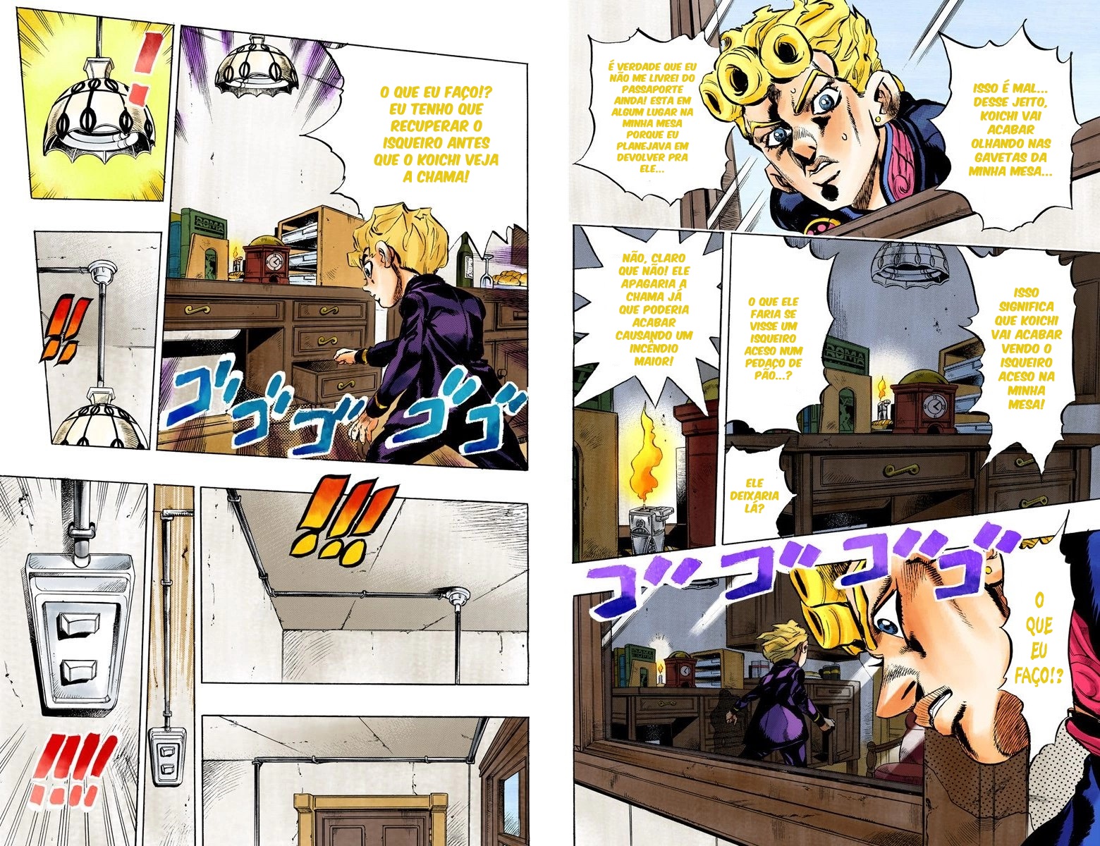 JoJo's Bizarre Adventure, Part 5: Golden Wind - Digital Colored Comics Capítulo 11 Página 6
