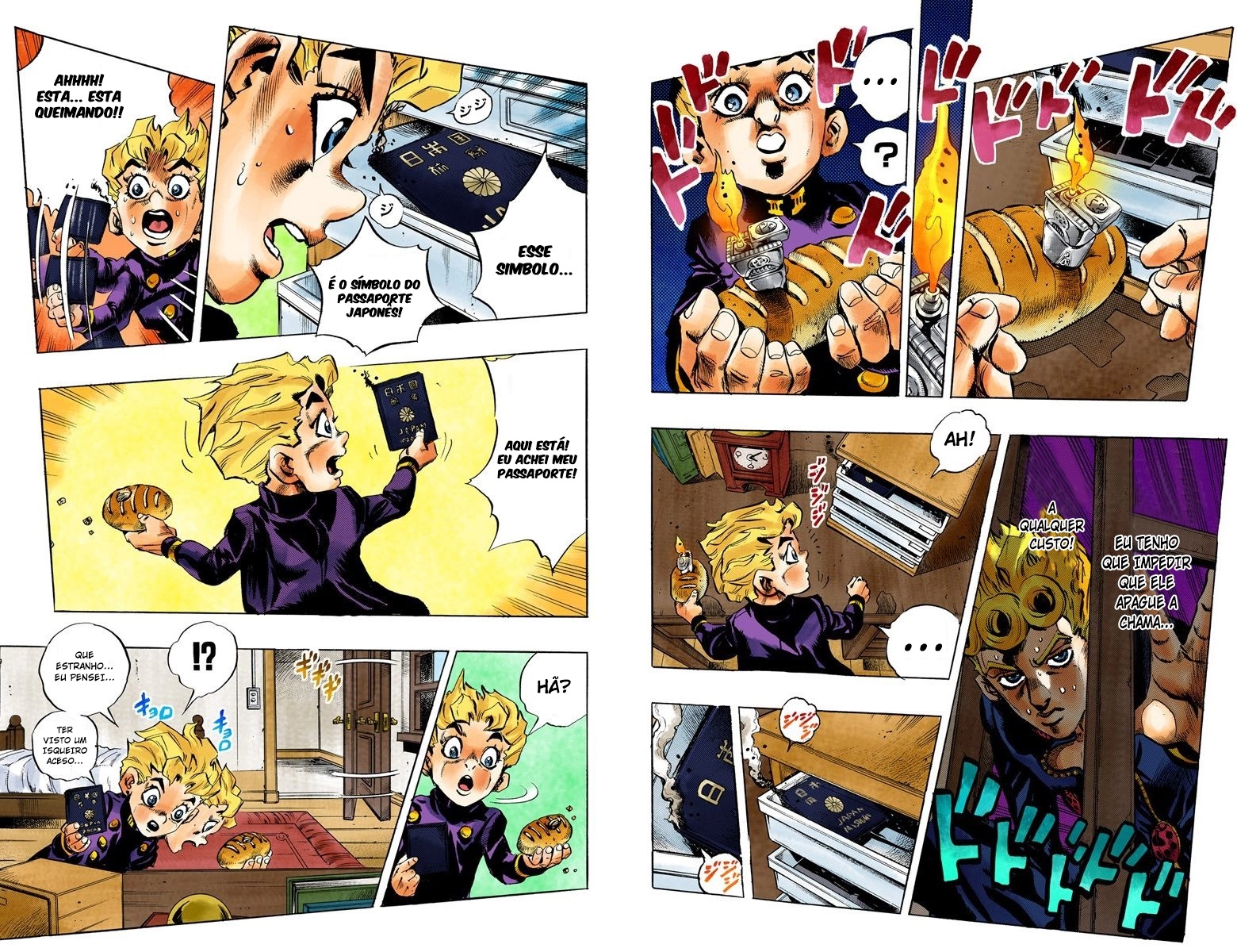 JoJo's Bizarre Adventure, Part 5: Golden Wind - Digital Colored Comics Capítulo 11 Página 9
