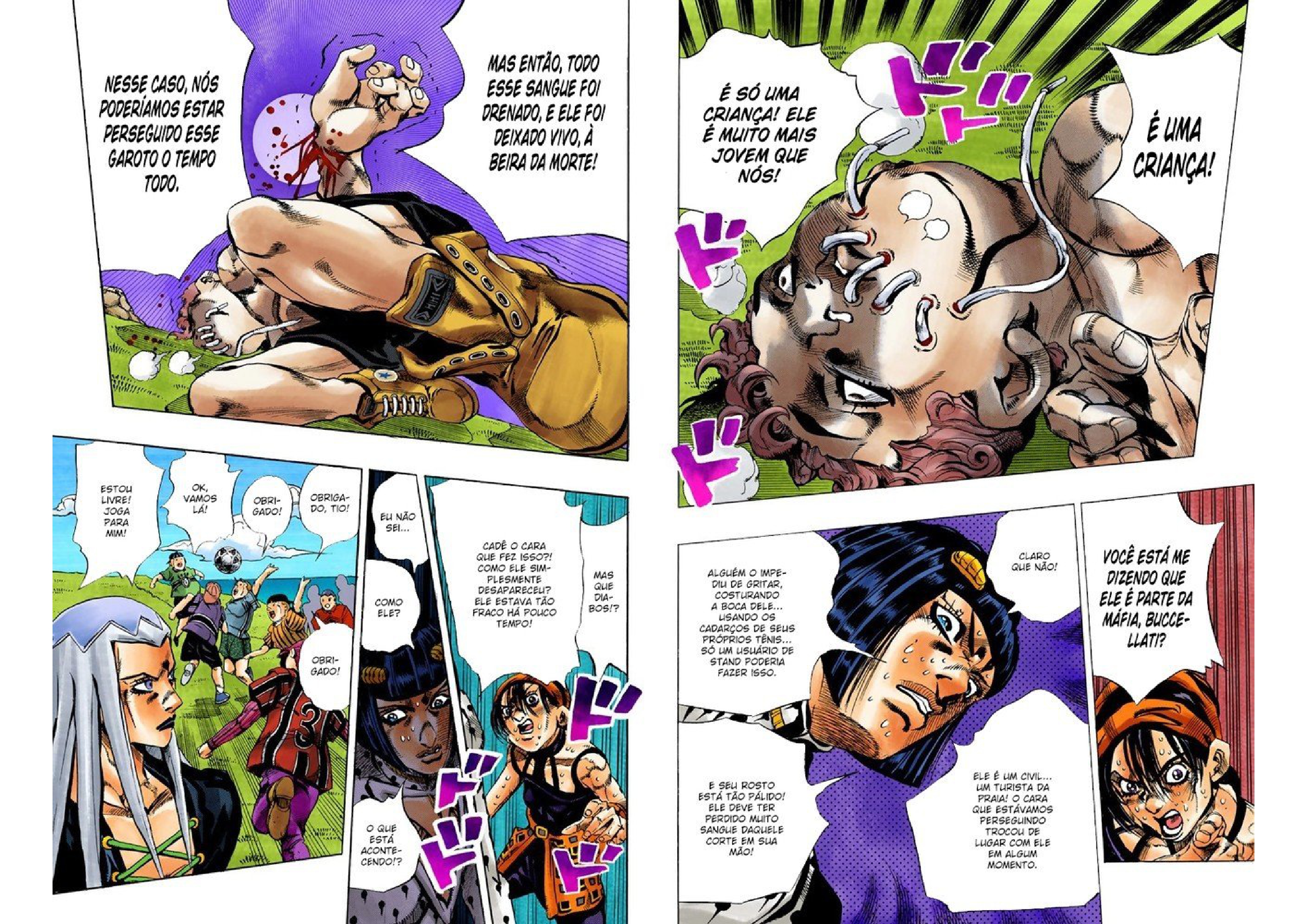 JoJo's Bizarre Adventure, Part 5: Golden Wind - Digital Colored Comics Capítulo 110 Página 10