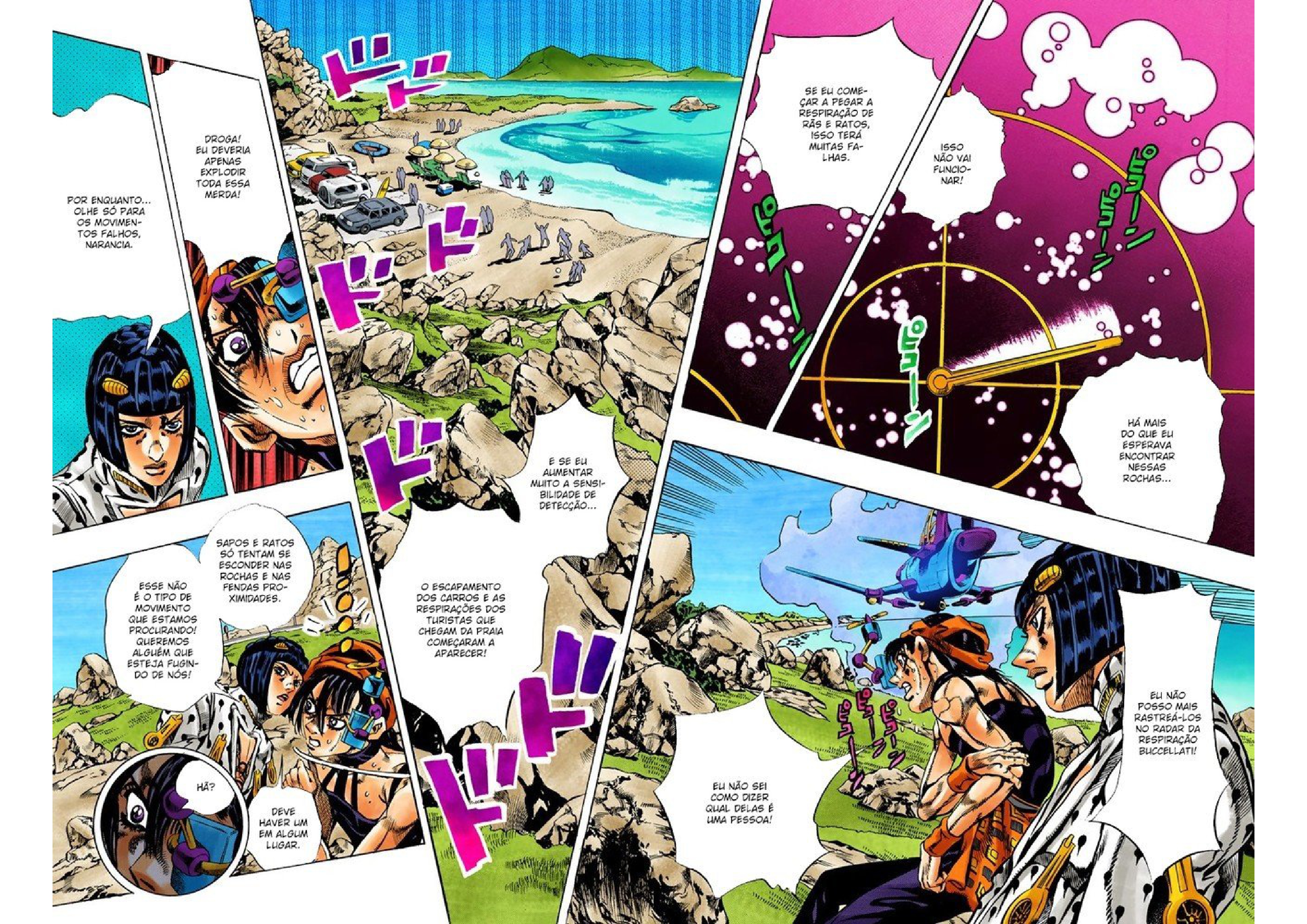 JoJo's Bizarre Adventure, Part 5: Golden Wind - Digital Colored Comics Capítulo 110 Página 2