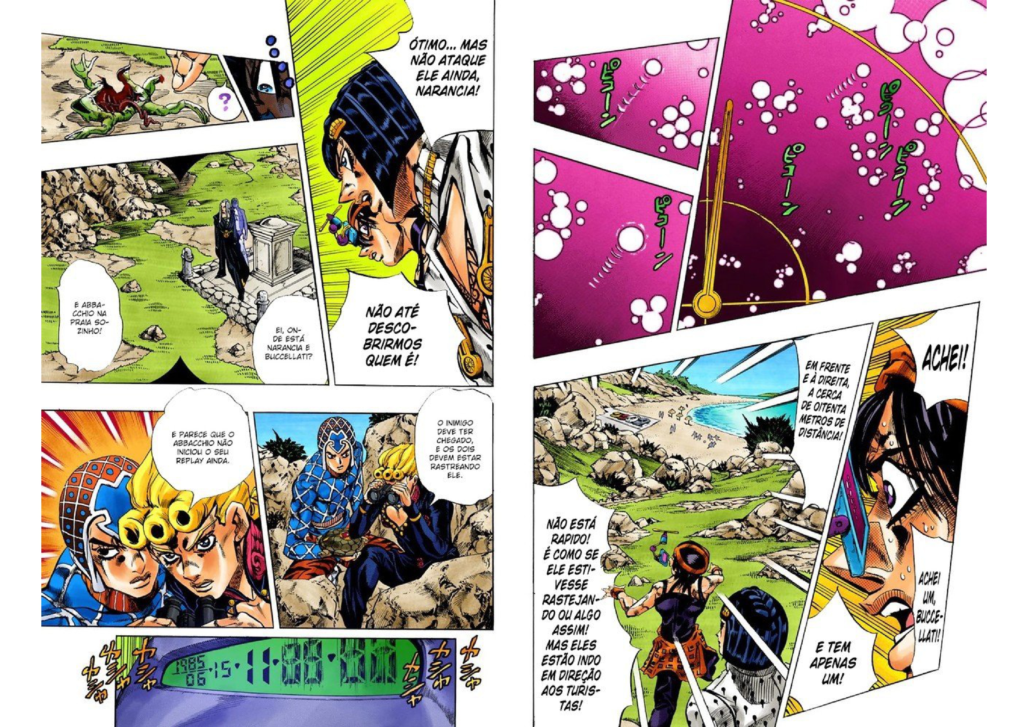 JoJo's Bizarre Adventure, Part 5: Golden Wind - Digital Colored Comics Capítulo 110 Página 3