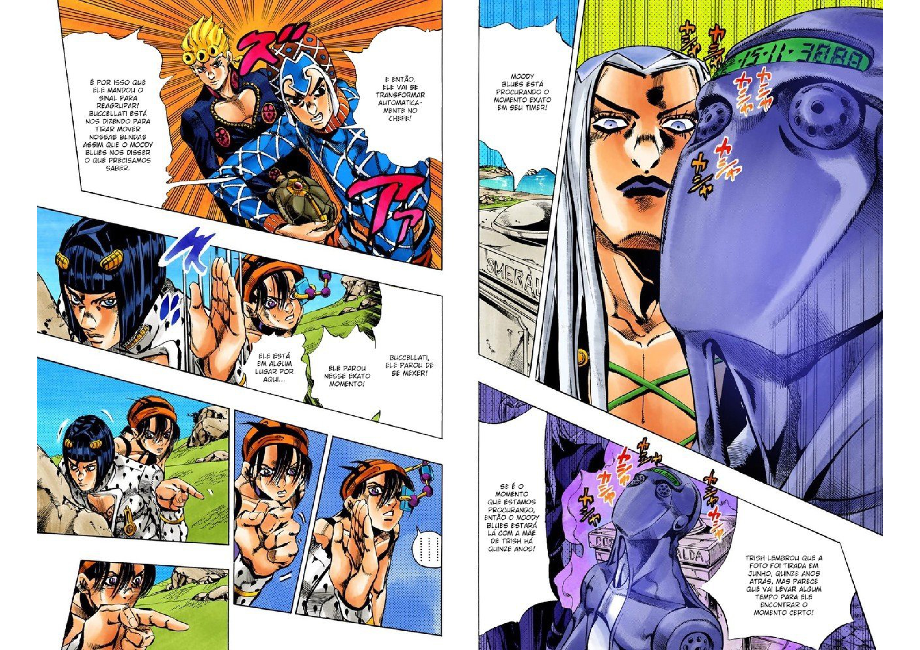 JoJo's Bizarre Adventure, Part 5: Golden Wind - Digital Colored Comics Capítulo 110 Página 4