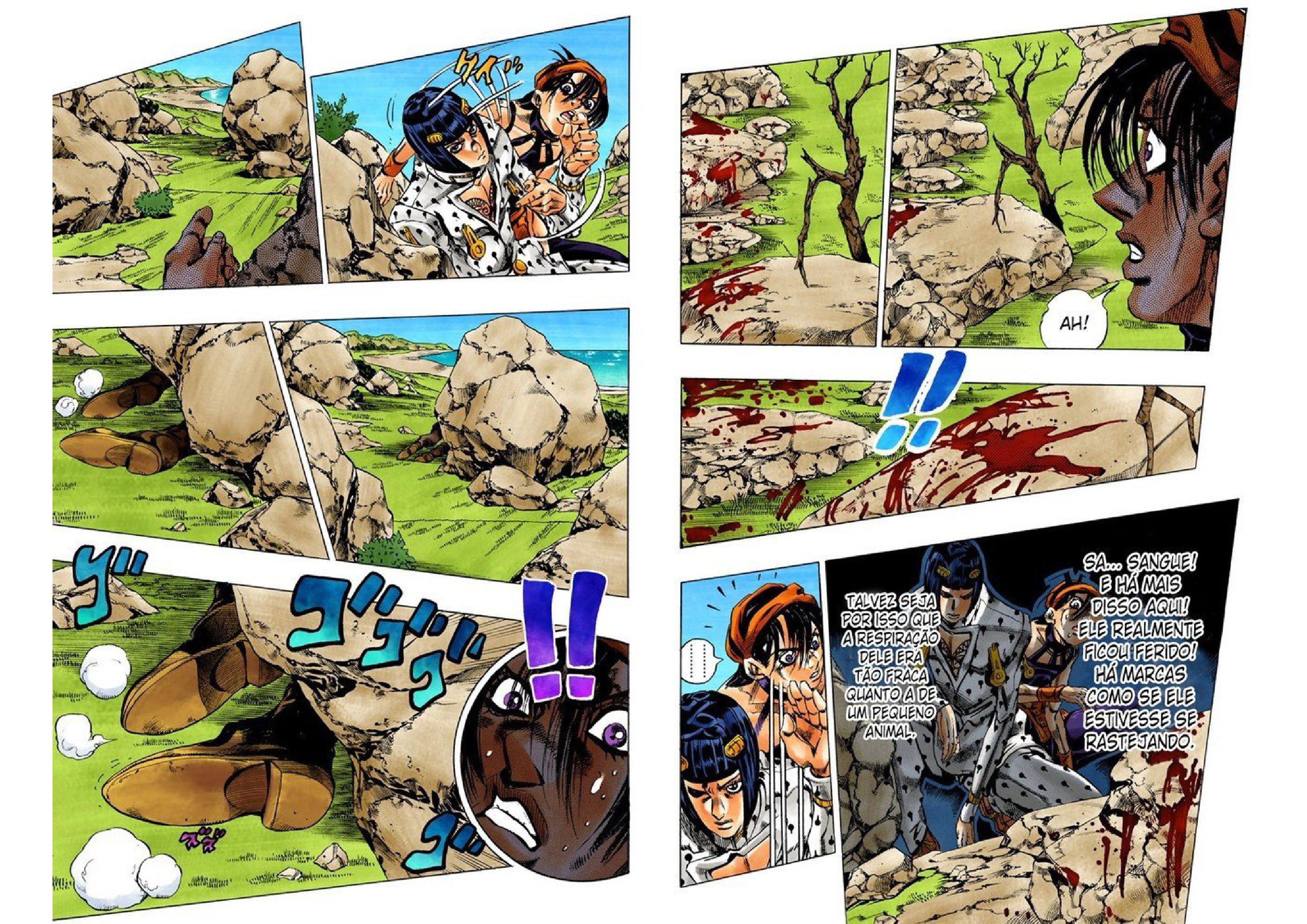 JoJo's Bizarre Adventure, Part 5: Golden Wind - Digital Colored Comics Capítulo 110 Página 5