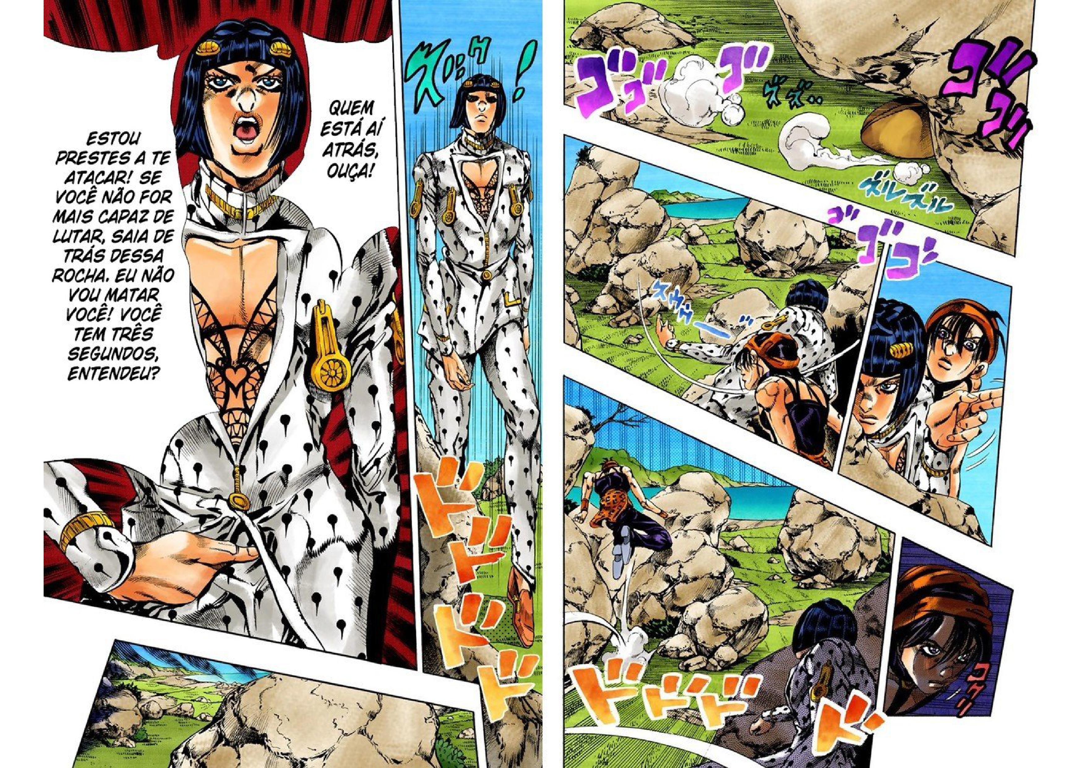 JoJo's Bizarre Adventure, Part 5: Golden Wind - Digital Colored Comics Capítulo 110 Página 6