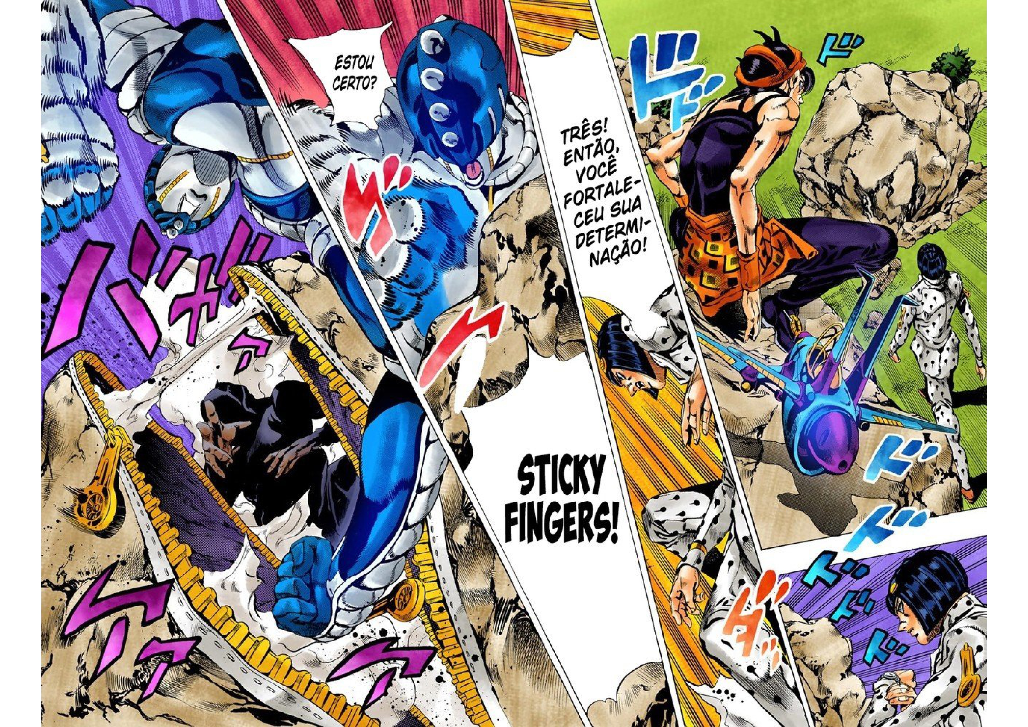 JoJo's Bizarre Adventure, Part 5: Golden Wind - Digital Colored Comics Capítulo 110 Página 7