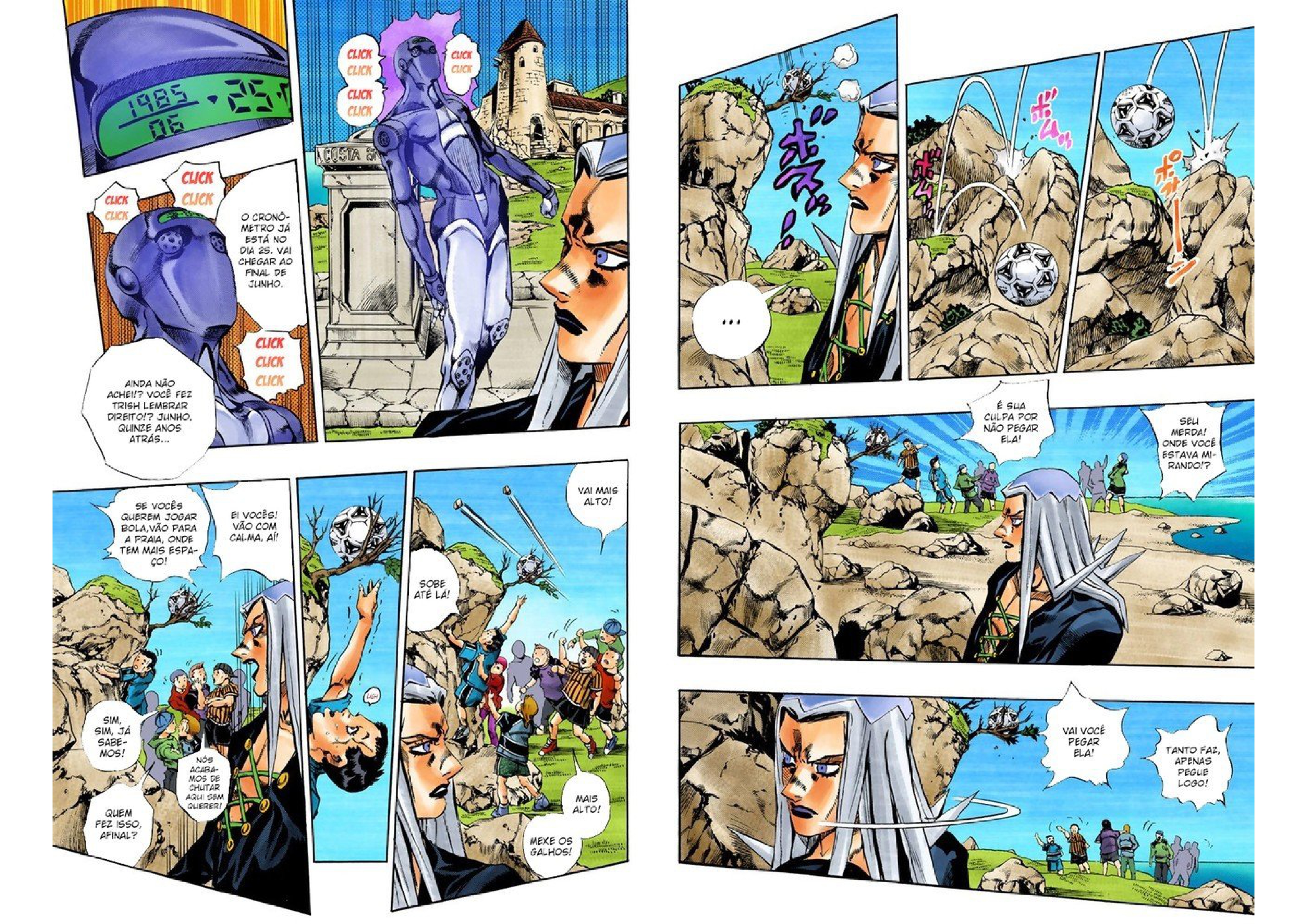 JoJo's Bizarre Adventure, Part 5: Golden Wind - Digital Colored Comics Capítulo 110 Página 8