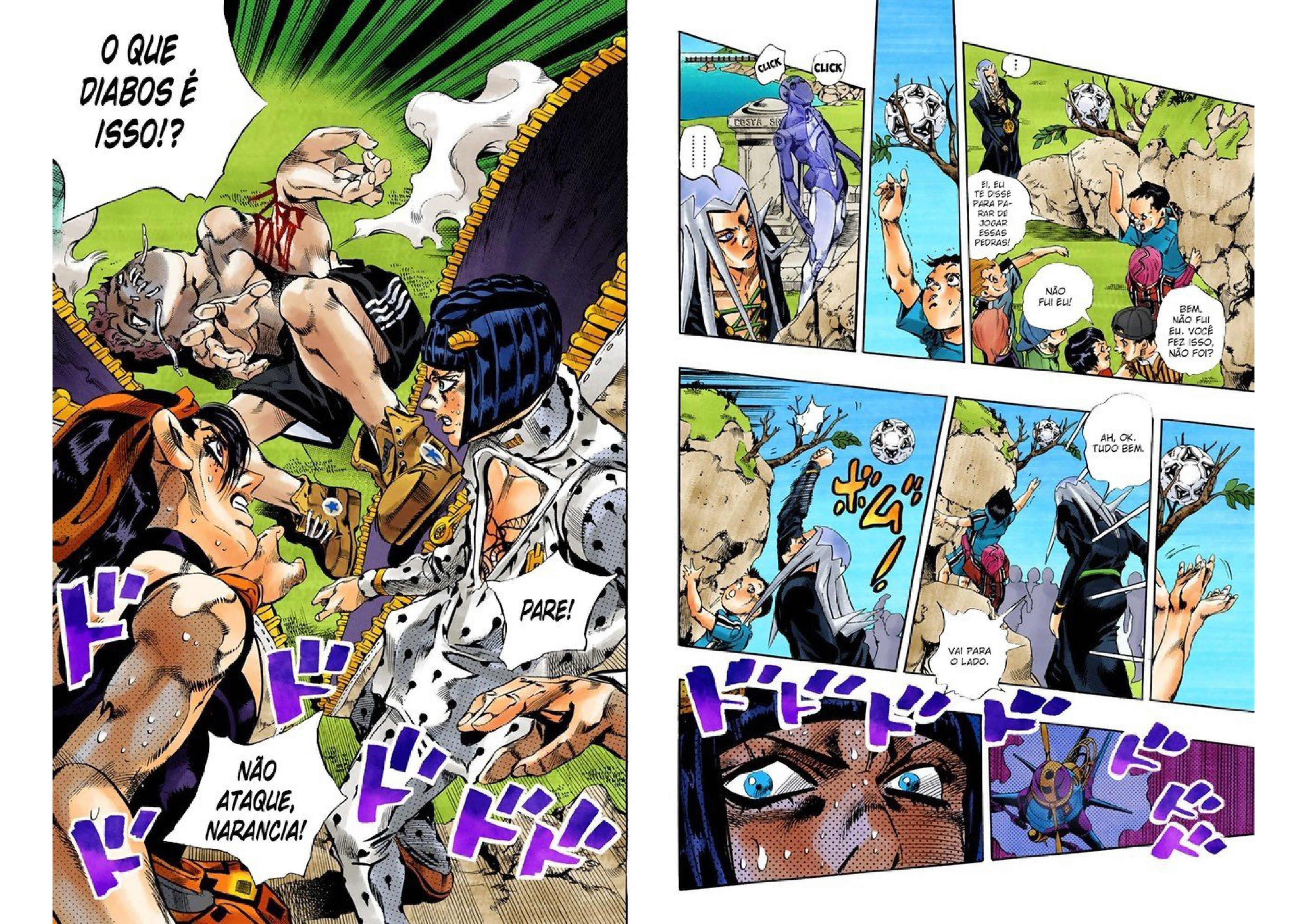 JoJo's Bizarre Adventure, Part 5: Golden Wind - Digital Colored Comics Capítulo 110 Página 9