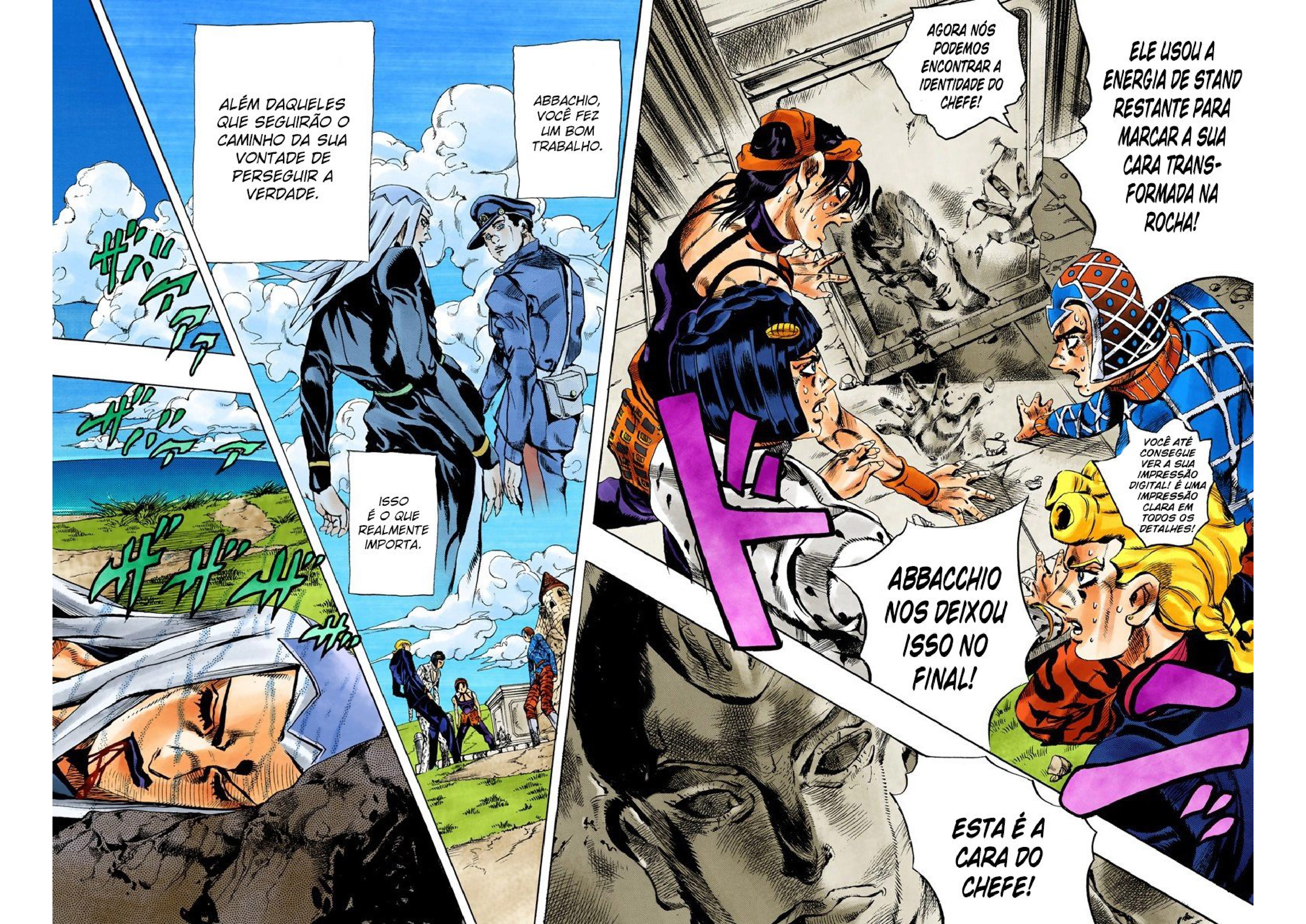 JoJo's Bizarre Adventure, Part 5: Golden Wind - Digital Colored Comics Capítulo 111 Página 10