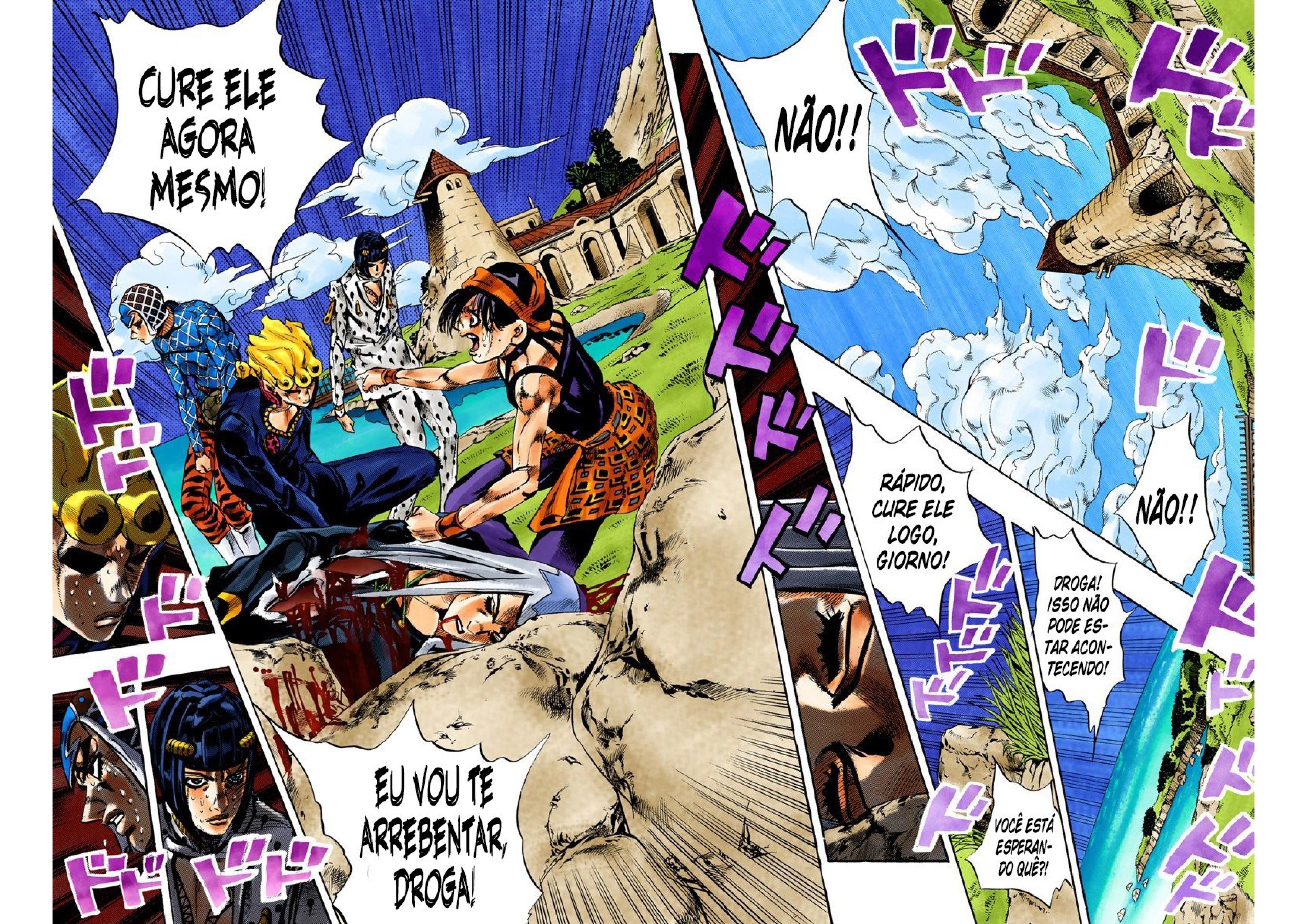 JoJo's Bizarre Adventure, Part 5: Golden Wind - Digital Colored Comics Capítulo 111 Página 5