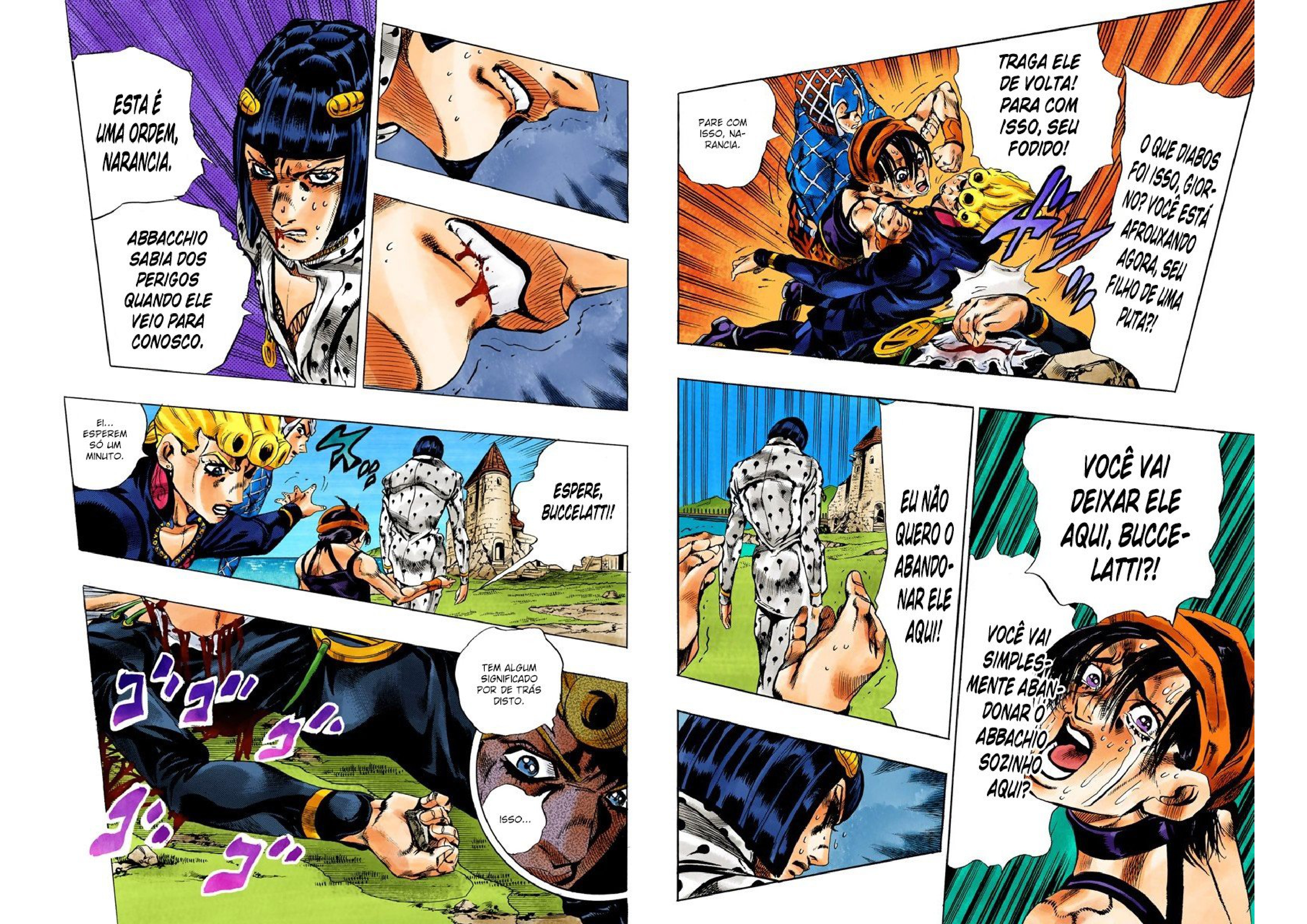 JoJo's Bizarre Adventure, Part 5: Golden Wind - Digital Colored Comics Capítulo 111 Página 7