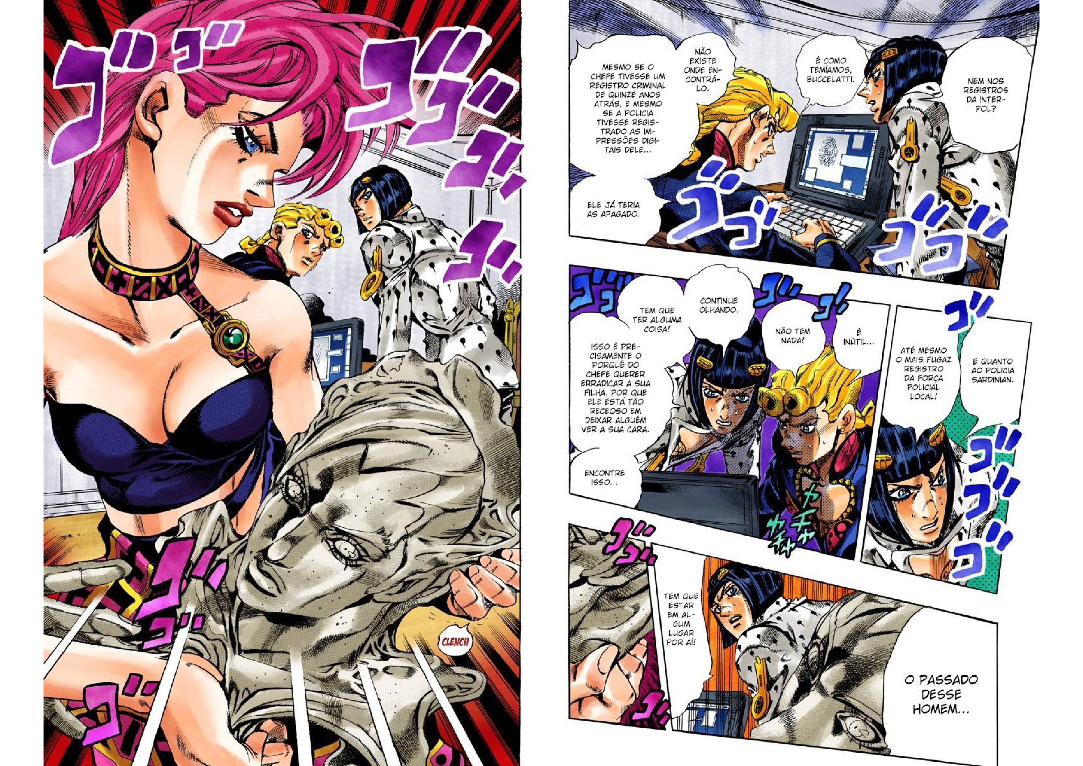 JoJo's Bizarre Adventure, Part 5: Golden Wind - Digital Colored Comics Capítulo 112 Página 2