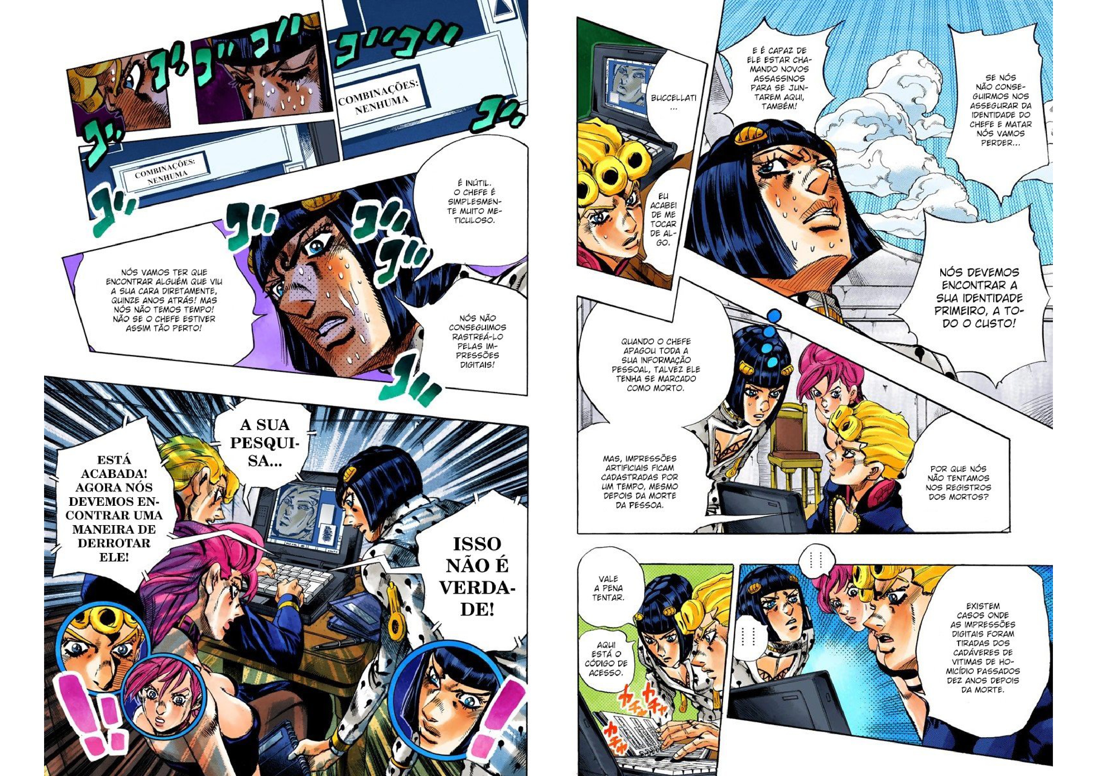JoJo's Bizarre Adventure, Part 5: Golden Wind - Digital Colored Comics Capítulo 112 Página 4