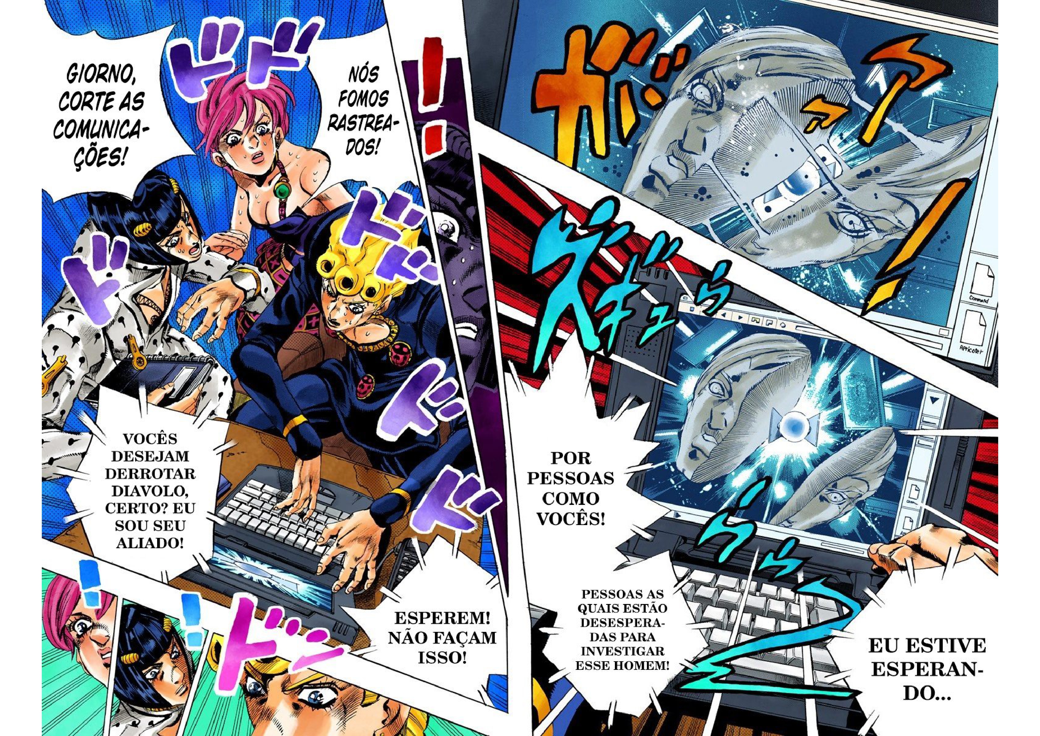 JoJo's Bizarre Adventure, Part 5: Golden Wind - Digital Colored Comics Capítulo 112 Página 5
