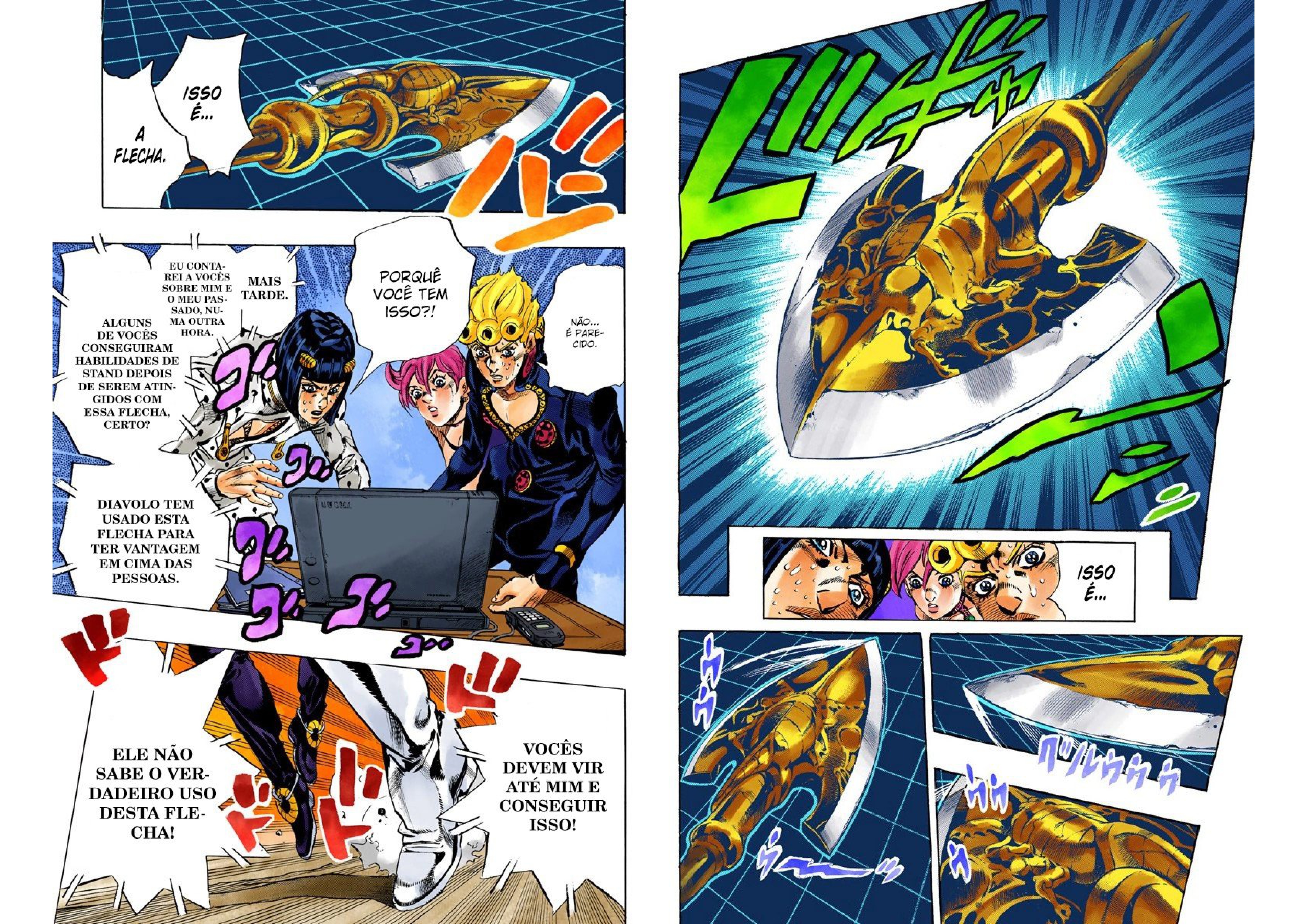 JoJo's Bizarre Adventure, Part 5: Golden Wind - Digital Colored Comics Capítulo 112 Página 8