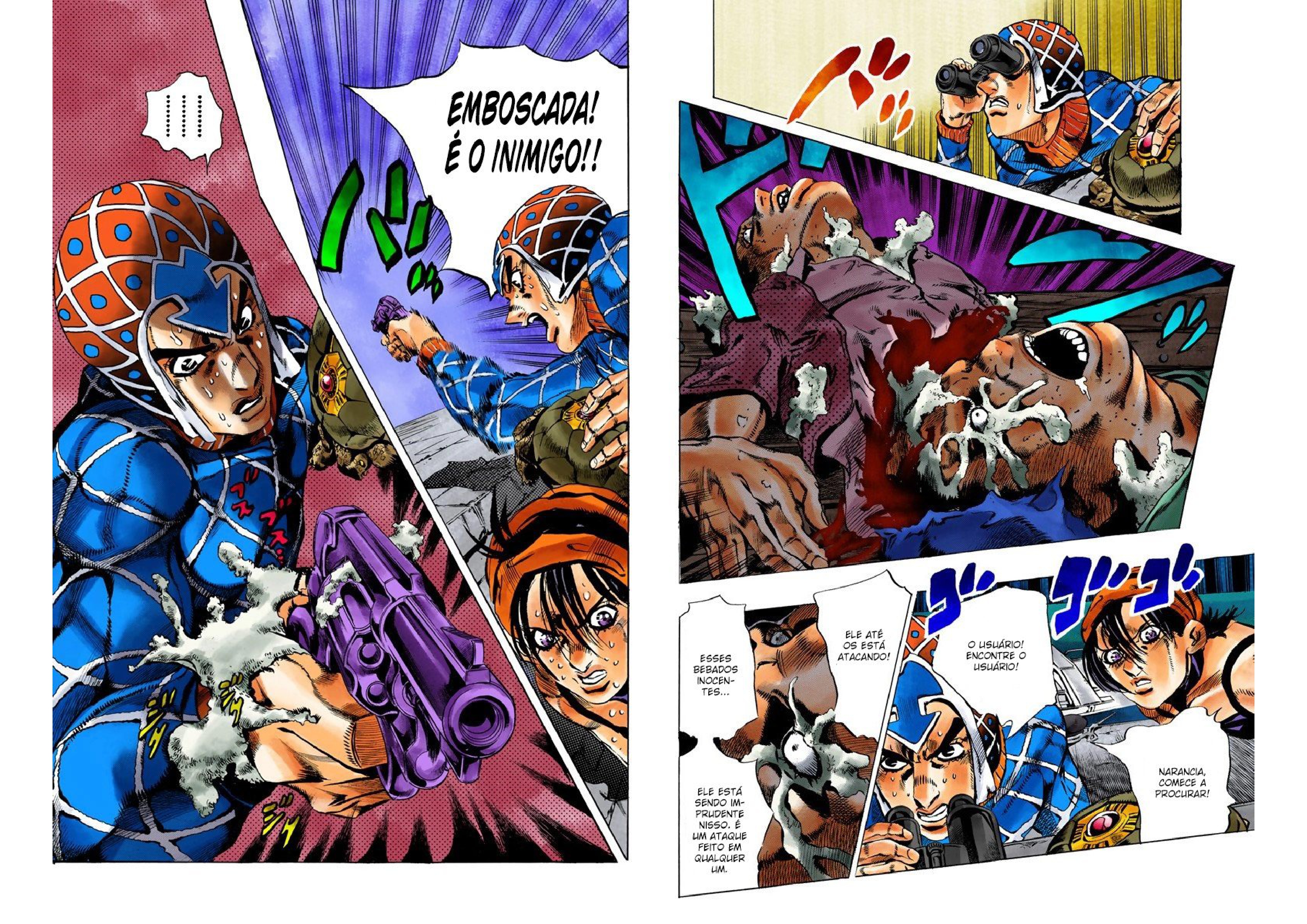 JoJo's Bizarre Adventure, Part 5: Golden Wind - Digital Colored Comics Capítulo 113 Página 10