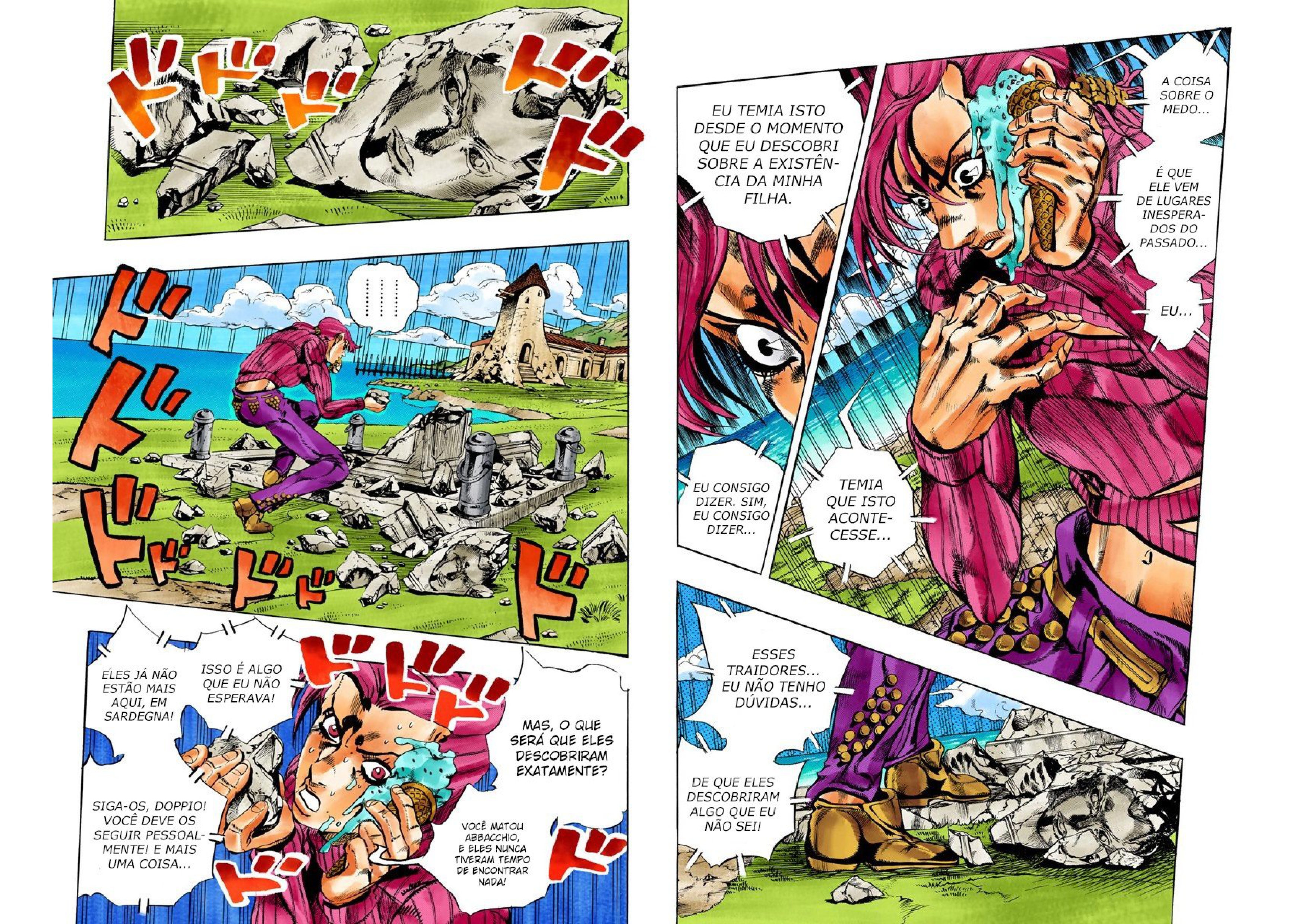 JoJo's Bizarre Adventure, Part 5: Golden Wind - Digital Colored Comics Capítulo 113 Página 2